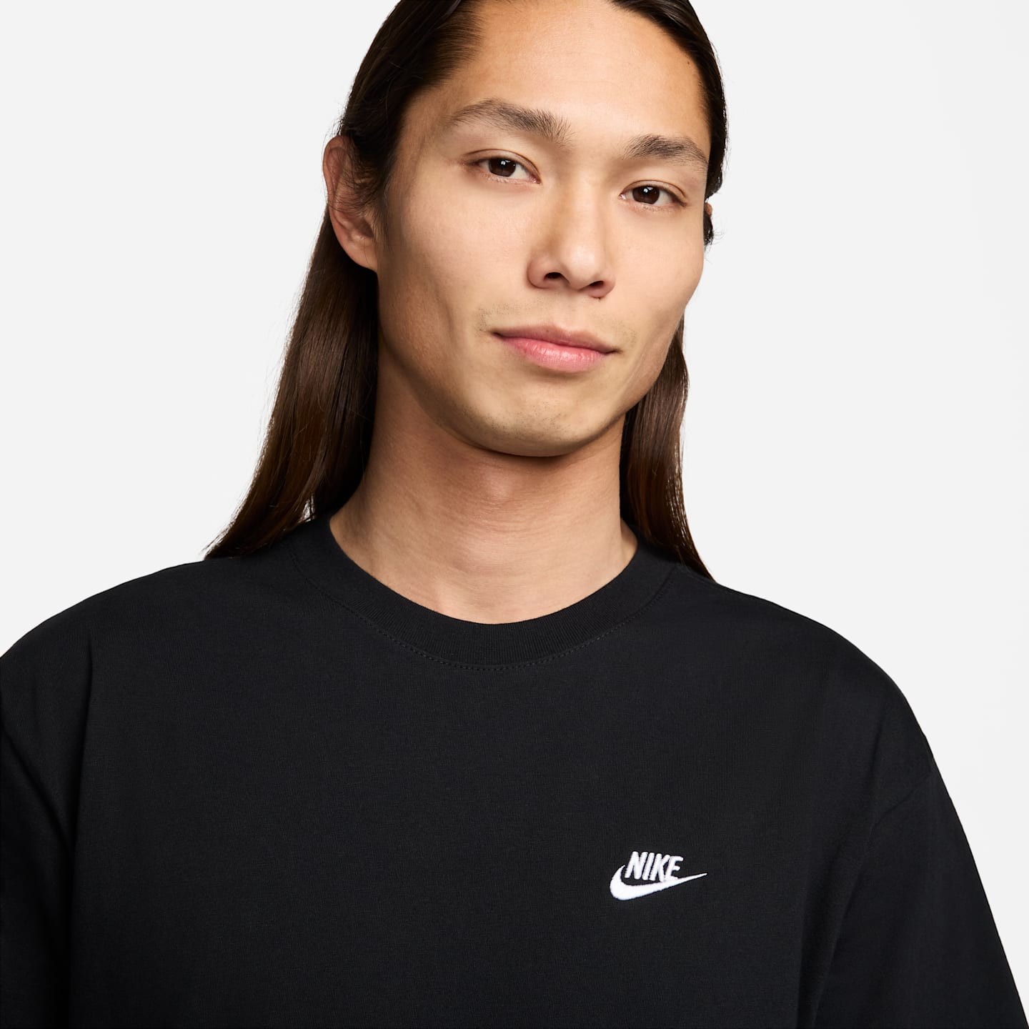 Мужская футболка Nike Sportswear Club, цвет: Чёрный — фото 3