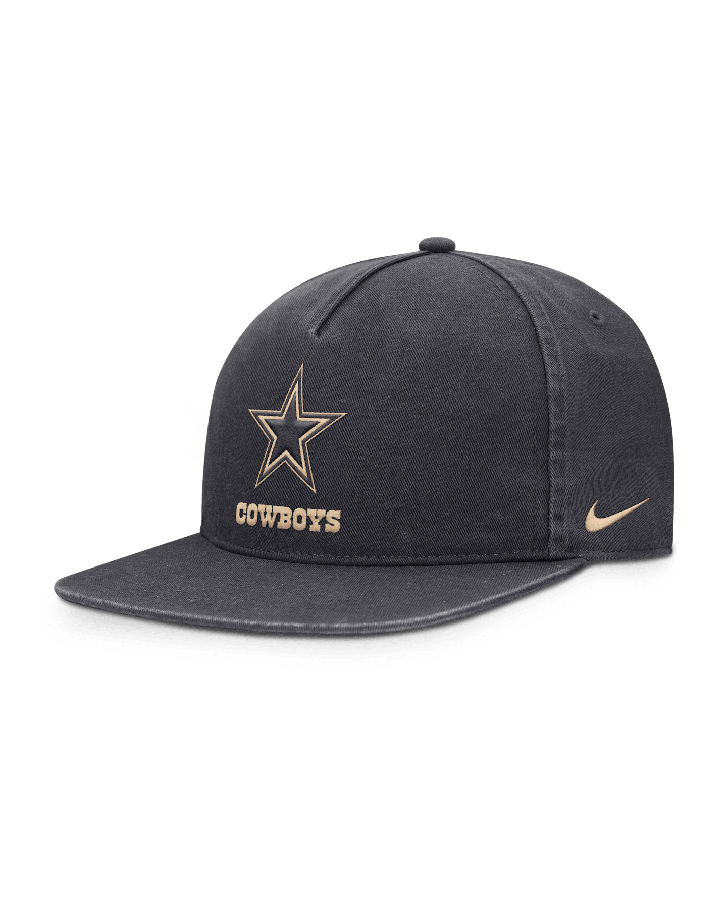 Мужская регулируемая бейсболка Nike Dallas Cowboys Pro NFL, цвет: Антрацитовый — фото 3