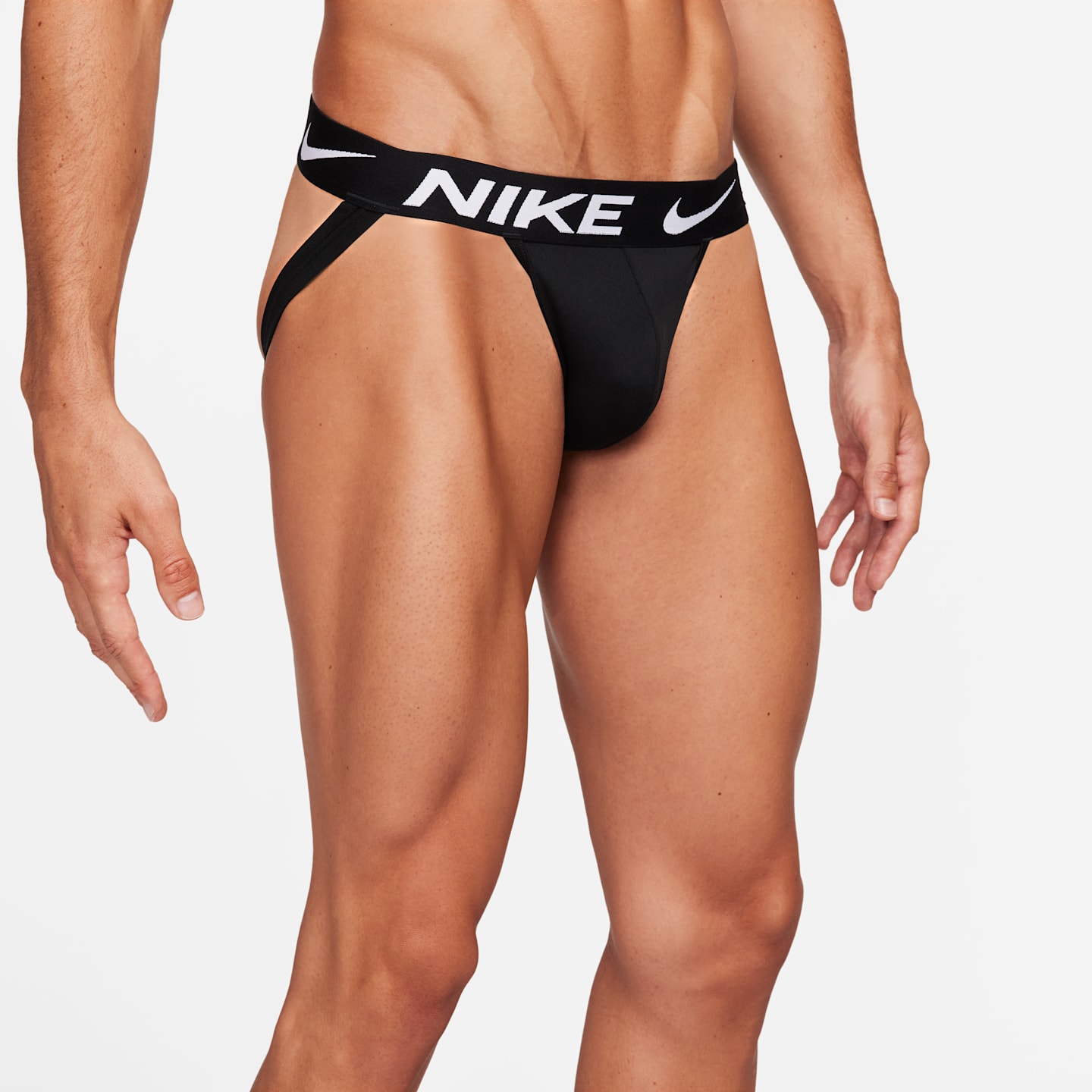 Трусы Essential Micro Jock для мужчин, 3 шт. — Nike, цвет: Чёрный — фото 3