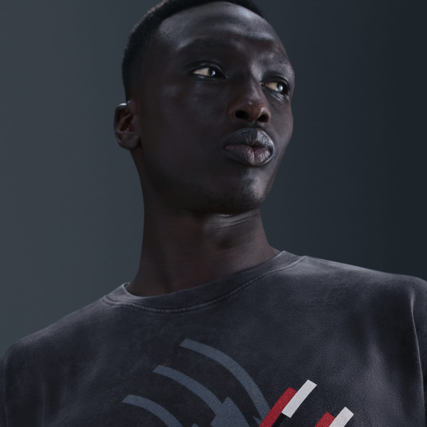 Мужская футболка Nike Basketball, цвет: Чёрный — фото 3