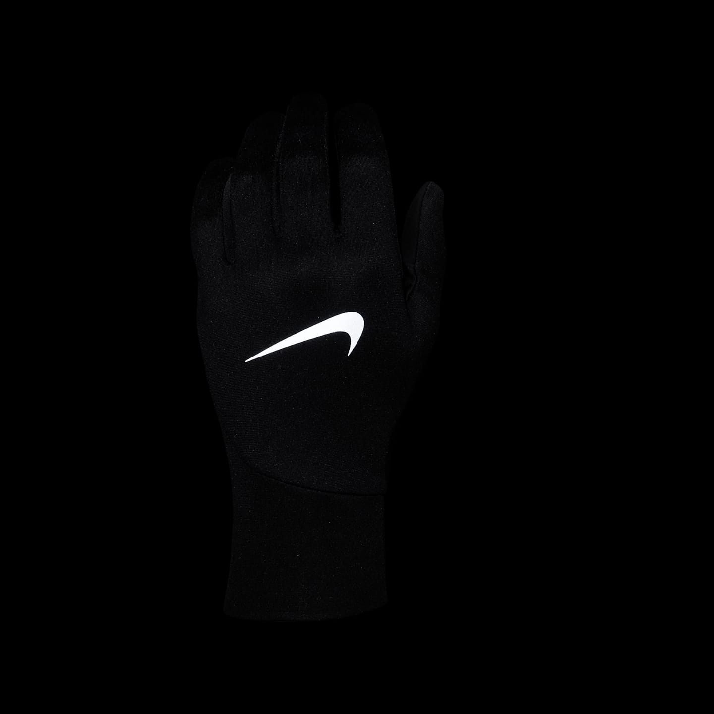 Мужские перчатки Nike Pacer Therma-FIT Lightweight Running, цвет: Чёрный — фото 3
