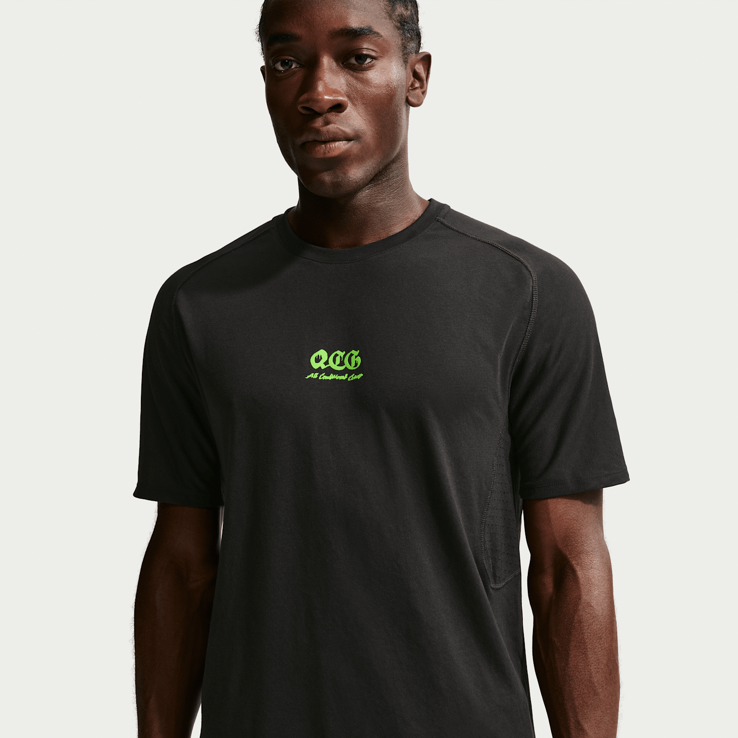 Мужской топ Nike ACG "Solar Chase" Dri-FIT ADV, цвет: Чёрный / Снежный белый — фото 1