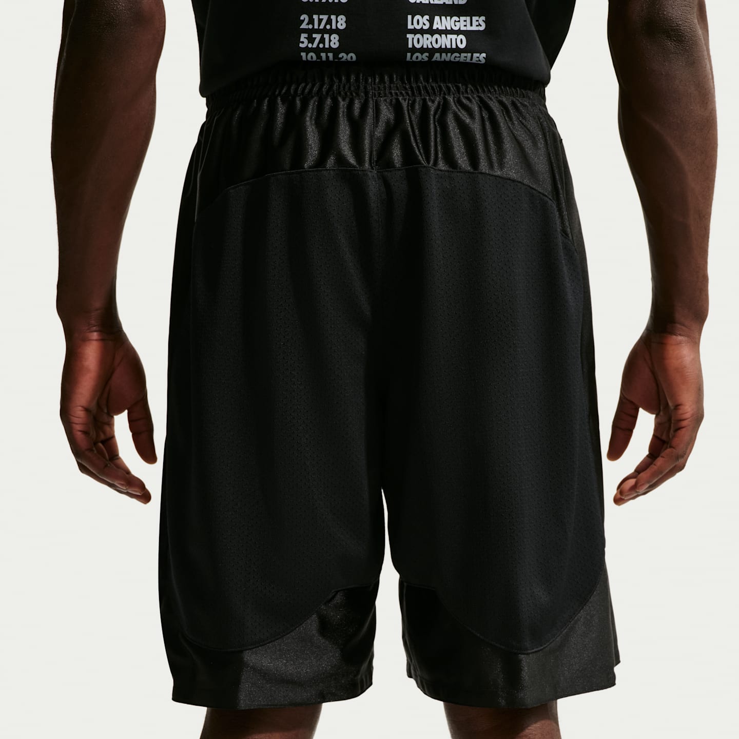 Мужские баскетбольные шорты Nike LeBron Dri-FIT, цвет: Чёрный / Антрацитовый — фото 3