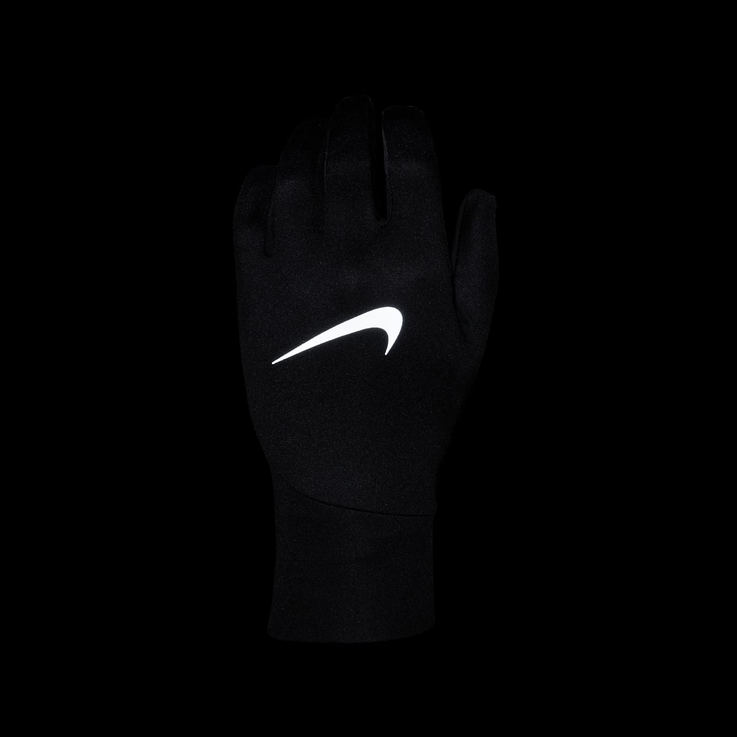 Женские перчатки Nike Pacer Therma-FIT Lightweight Running, цвет: Чёрный — фото 3