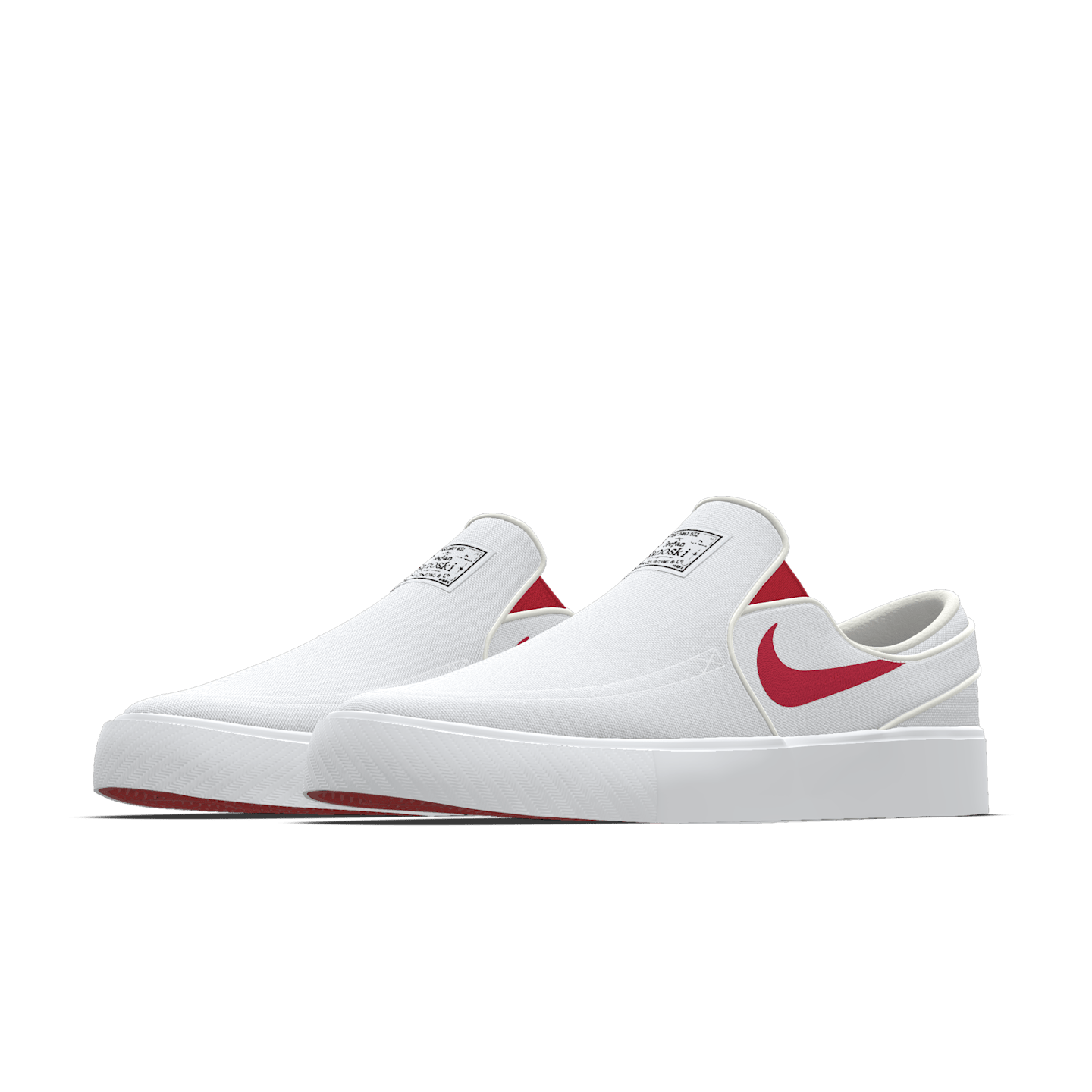 Женские кроссовки Nike SB Zoom Janoski Slip By You Custom Skate, цвет: Разноцветный — фото 2