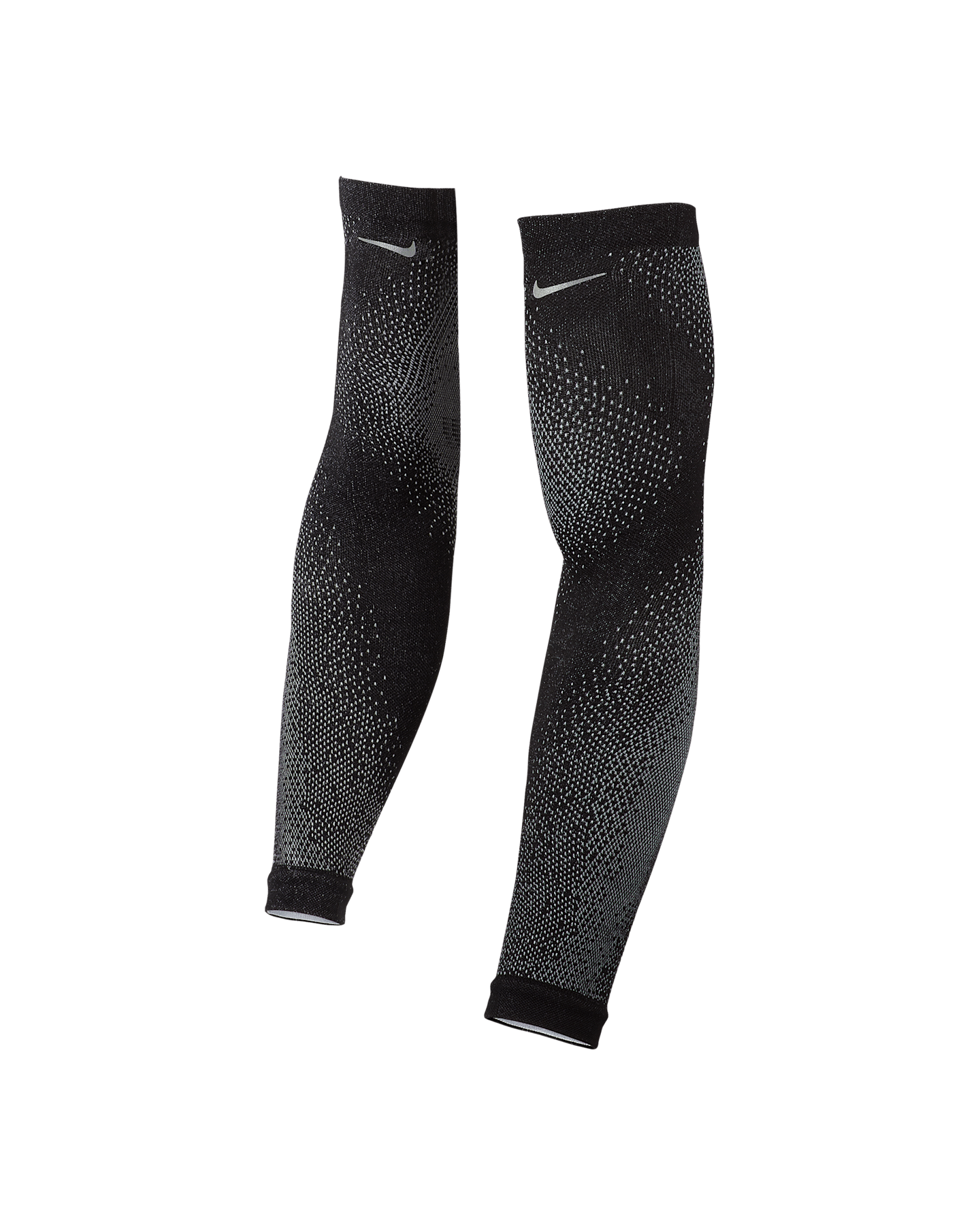Nike Breaking2 Running Sleeves, цвет: Чёрный / Серебряный — фото 2