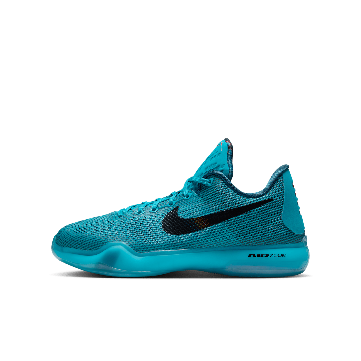 Детские баскетбольные кроссовки Nike Kobe 10 Protro "Blue Lagoon, цвет: Синий / Чёрный — фото 2
