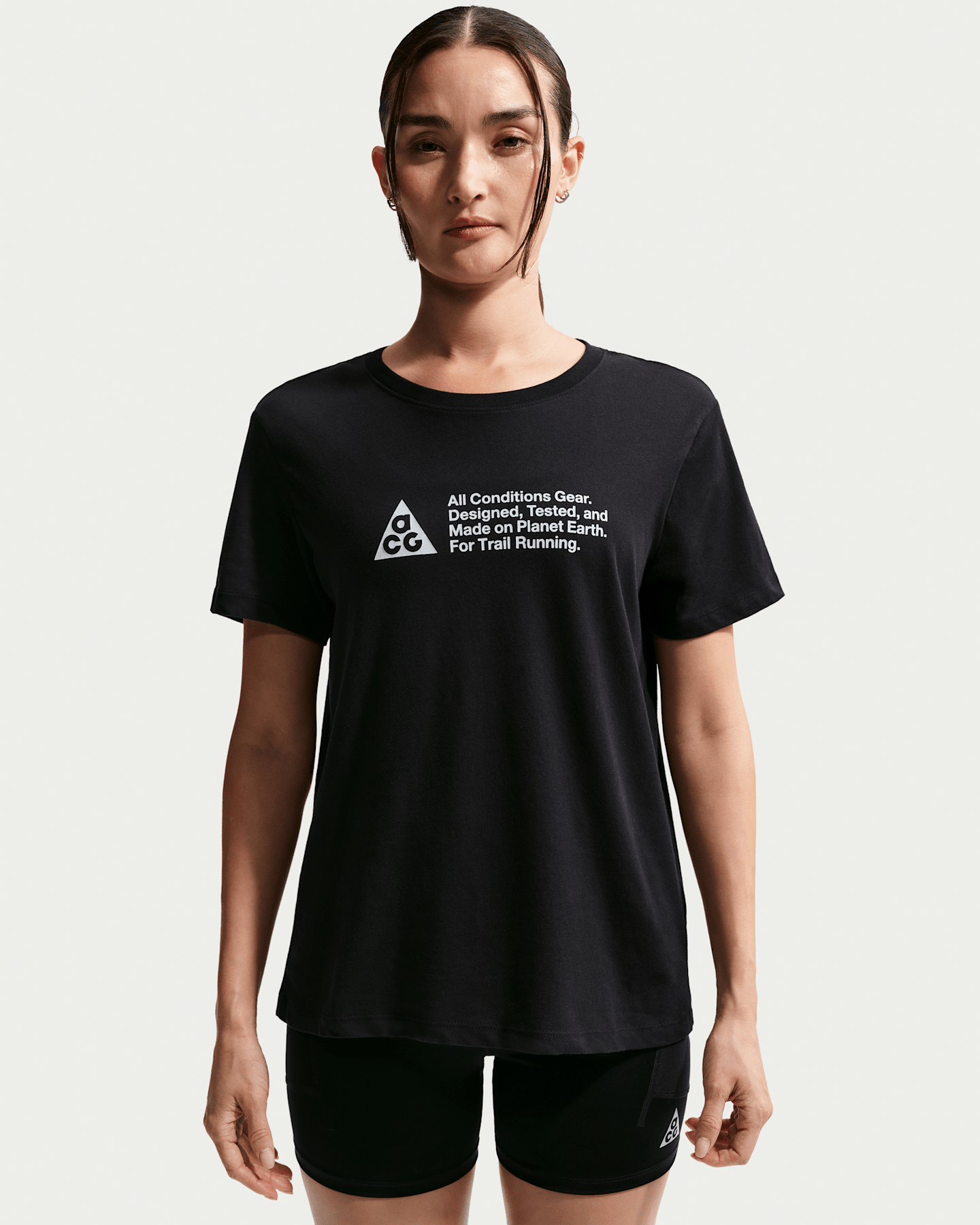 Женская футболка для трейлраннинга Nike ACG Dri-FIT, цвет: Чёрный — фото 6
