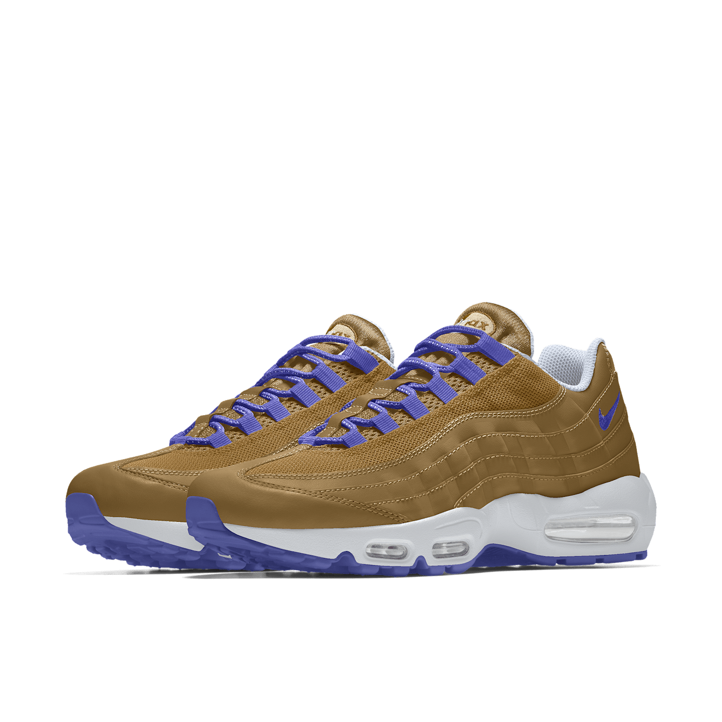 Женские кроссовки Nike Air Max 95 By You Custom, цвет: Разноцветный — фото 2
