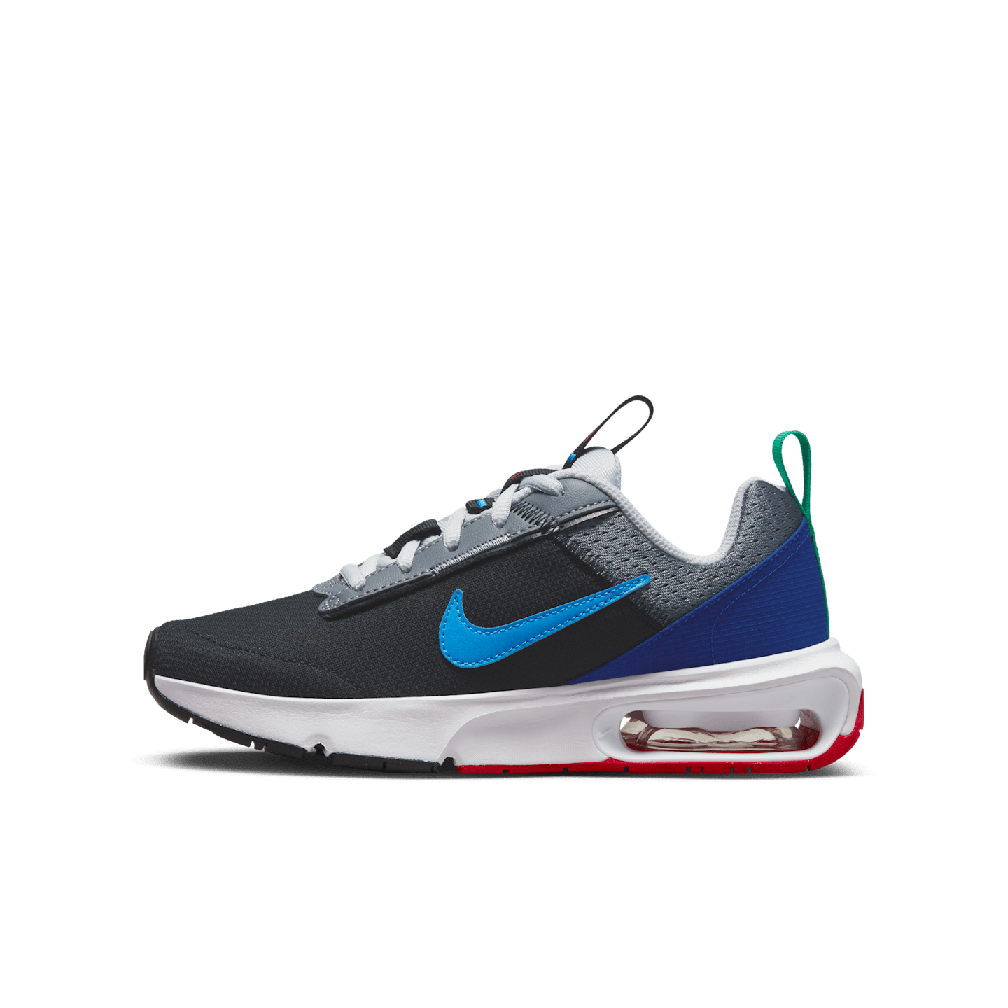 Детские кроссовки Nike Air Max Intrlk Lite, цвет: Чёрный / Холодный серый — фото 1