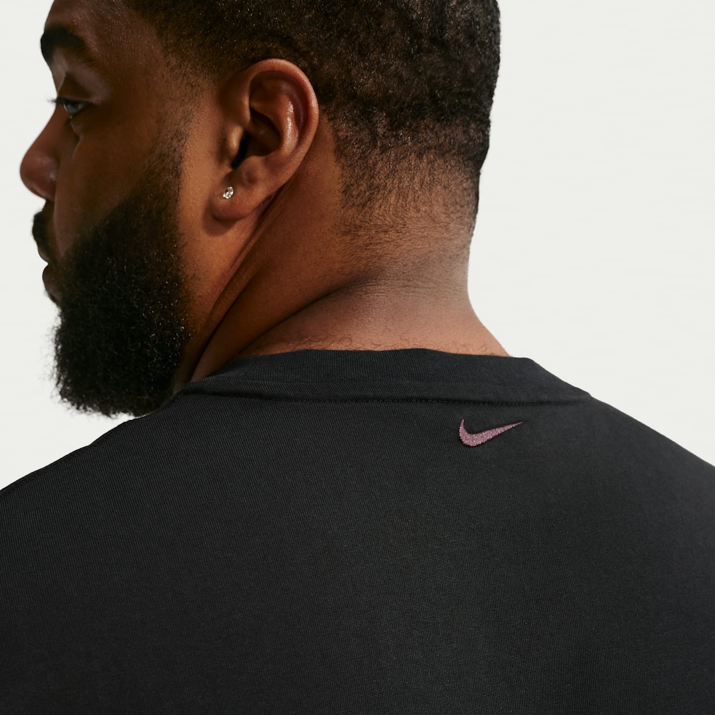 Мужская тренировочная майка Nike N.A.C. Dri-FIT, цвет: Чёрный — фото 7