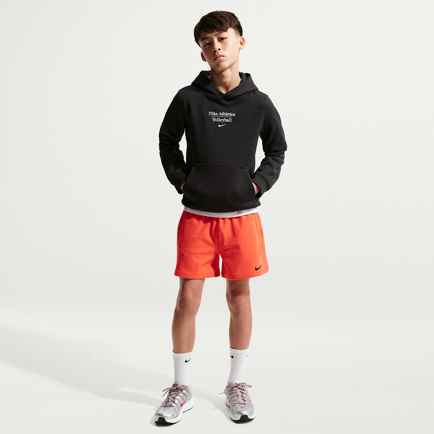 Детское худи Nike для волейбола, цвет: Чёрный — фото 4