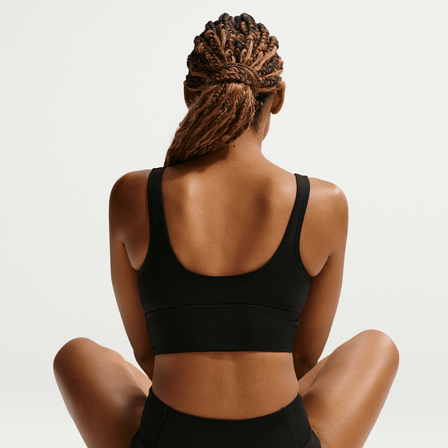 Низ бикини Essential, высокая посадка — Nike, цвет: Чёрный — фото 3