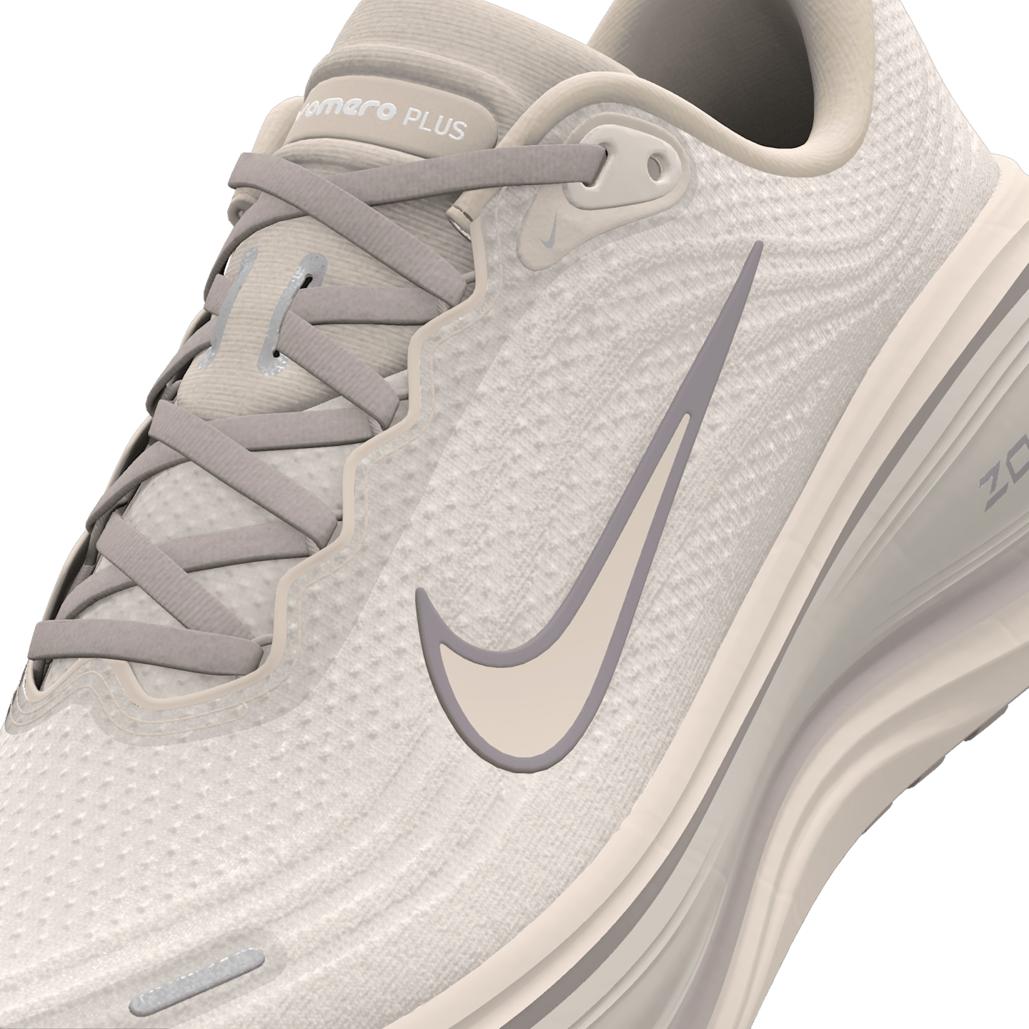 Женские кроссовки Nike Vomero Plus By You Custom Road Running, цвет: Разноцветный — фото 7