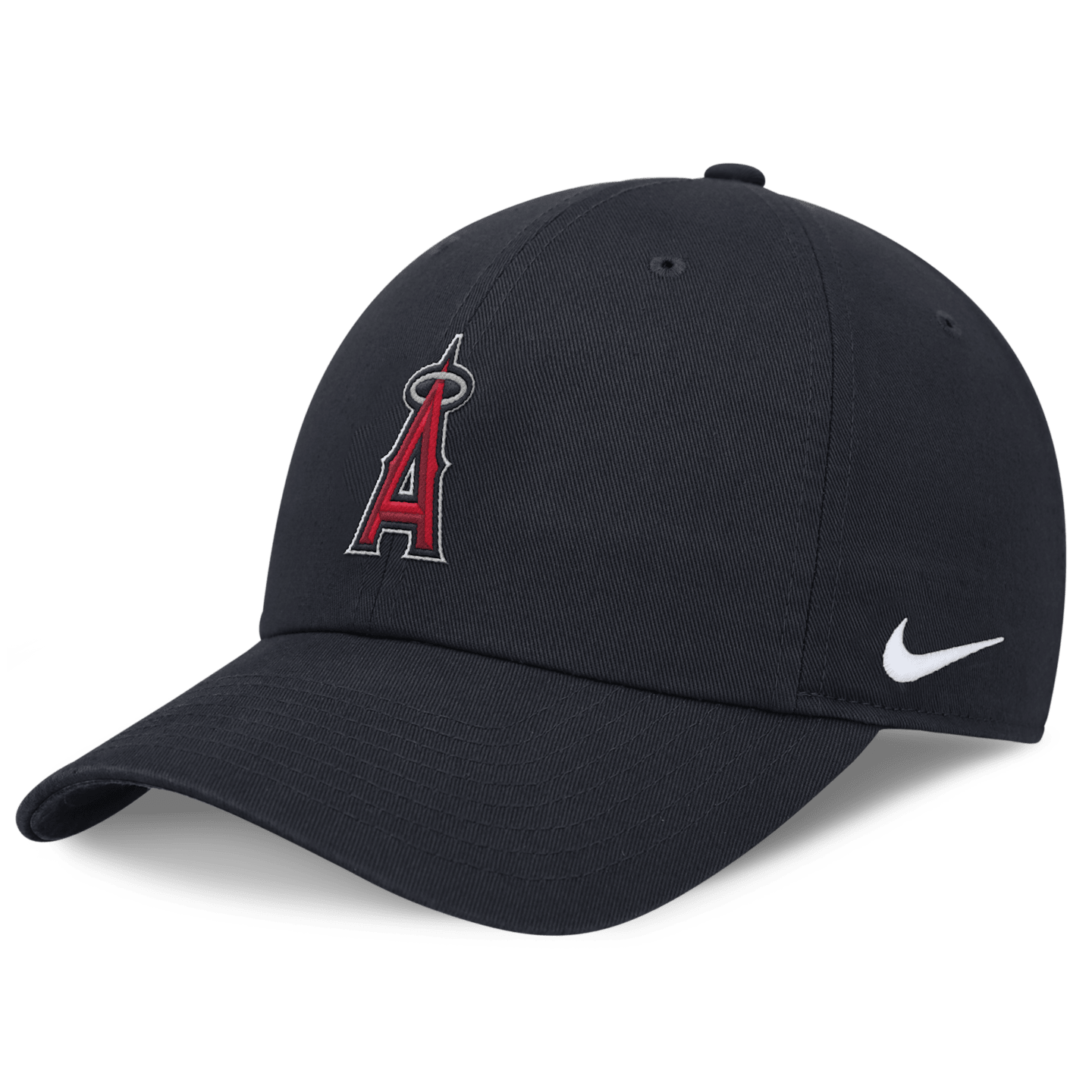 Мужская кепка Nike MLB Los Angeles Angels Evergreen Club, цвет: Тёмно-синий — фото 1