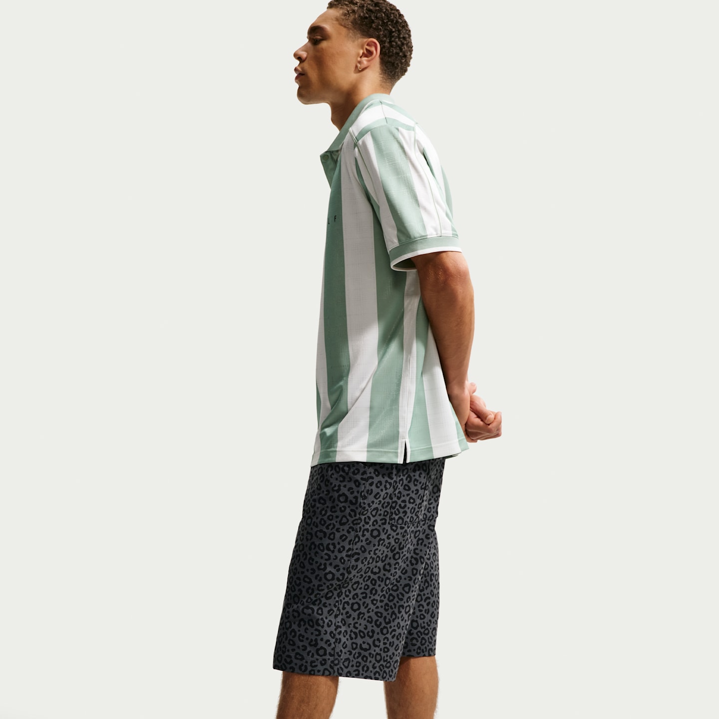 Мужские шорты для гольфа Nike Fairway Fresh Dri-FIT, цвет: Антрацитовый / Чёрный — фото 4