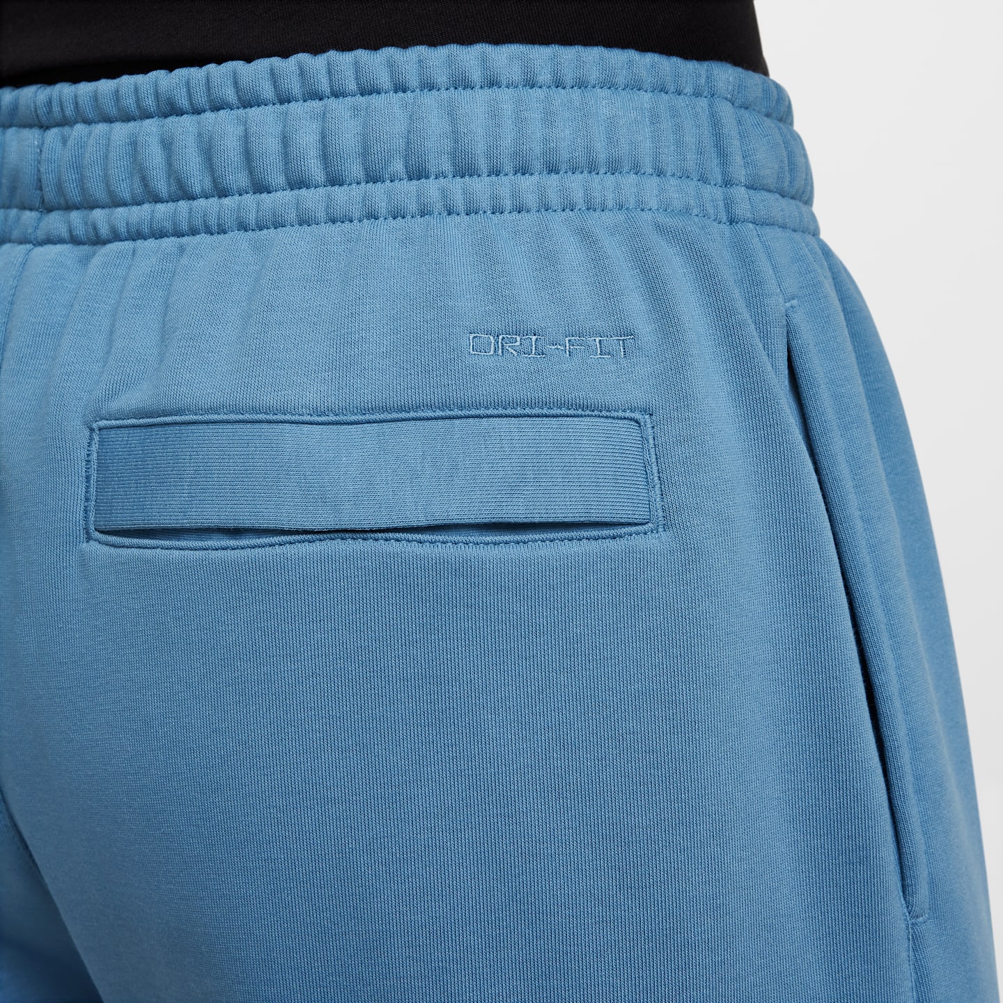 Мужские флисовые джоггеры Nike Swoosh Dri-FIT для фитнеса, цвет: Aegean Storm/Aegean Storm — фото 5