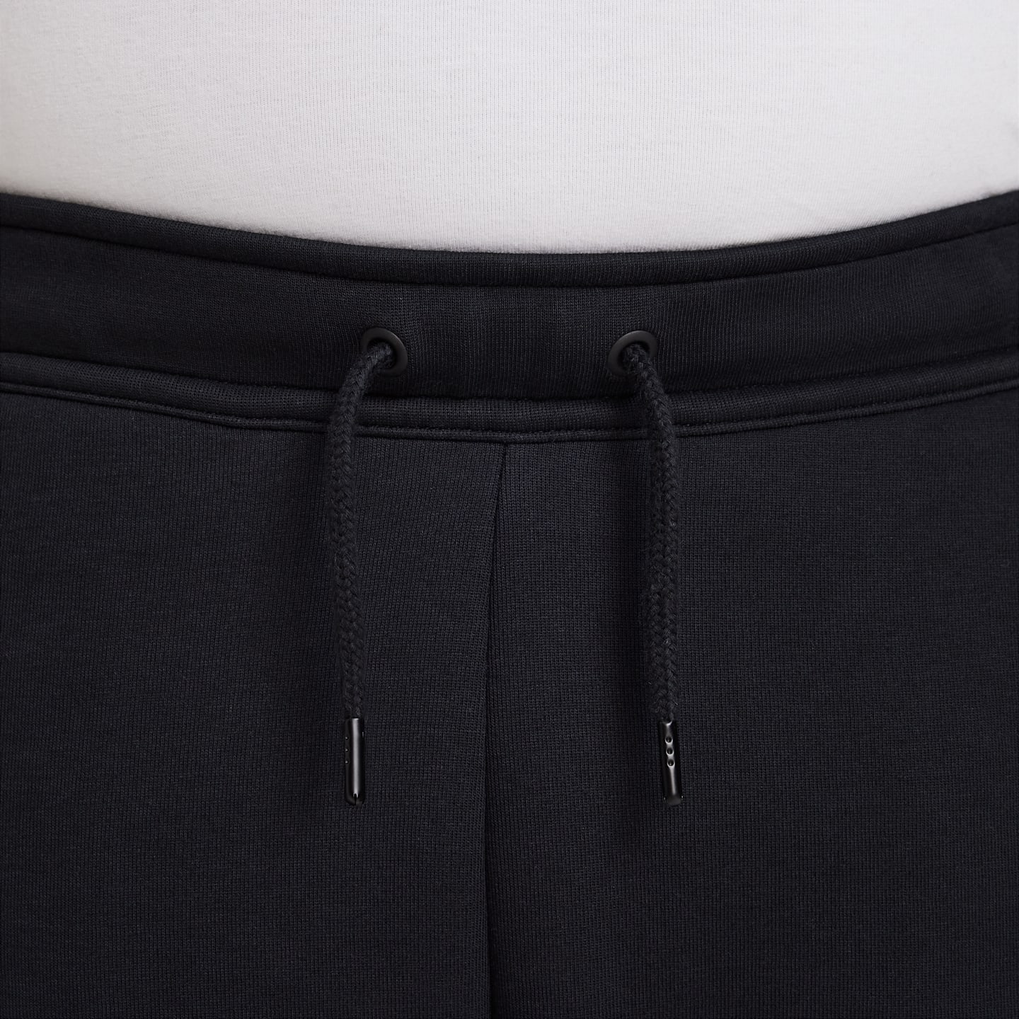 Брюки Nike Sportswear Tech Fleece (Extended Size) для мальчиков, цвет: Чёрный — фото 3