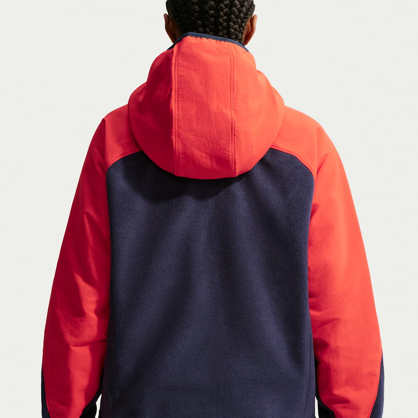 Женская куртка на молнии Nike ACG x United States Olympic Team, цвет: Обсидиановый / Красный — фото 2