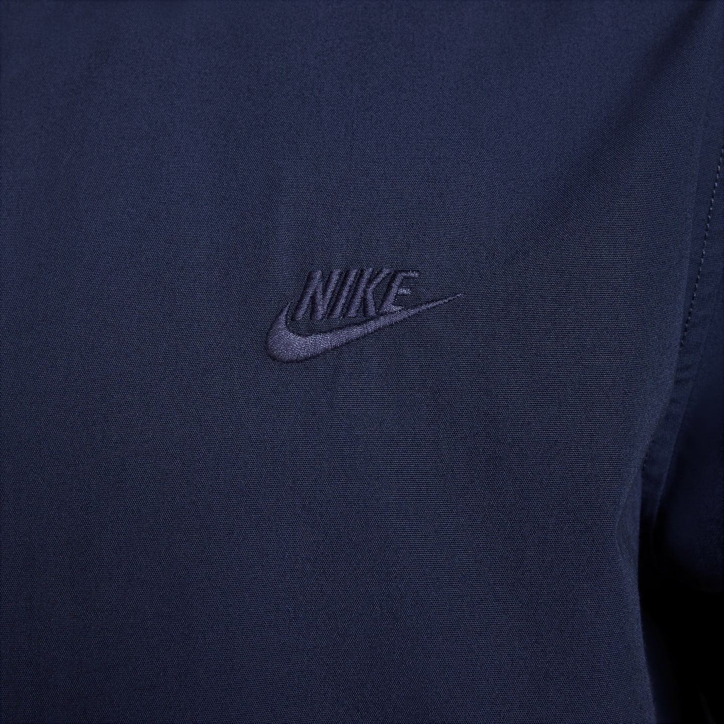 Мужская рубашка на пуговицах с коротким рукавом Nike Club, цвет: Обсидиановый — фото 5
