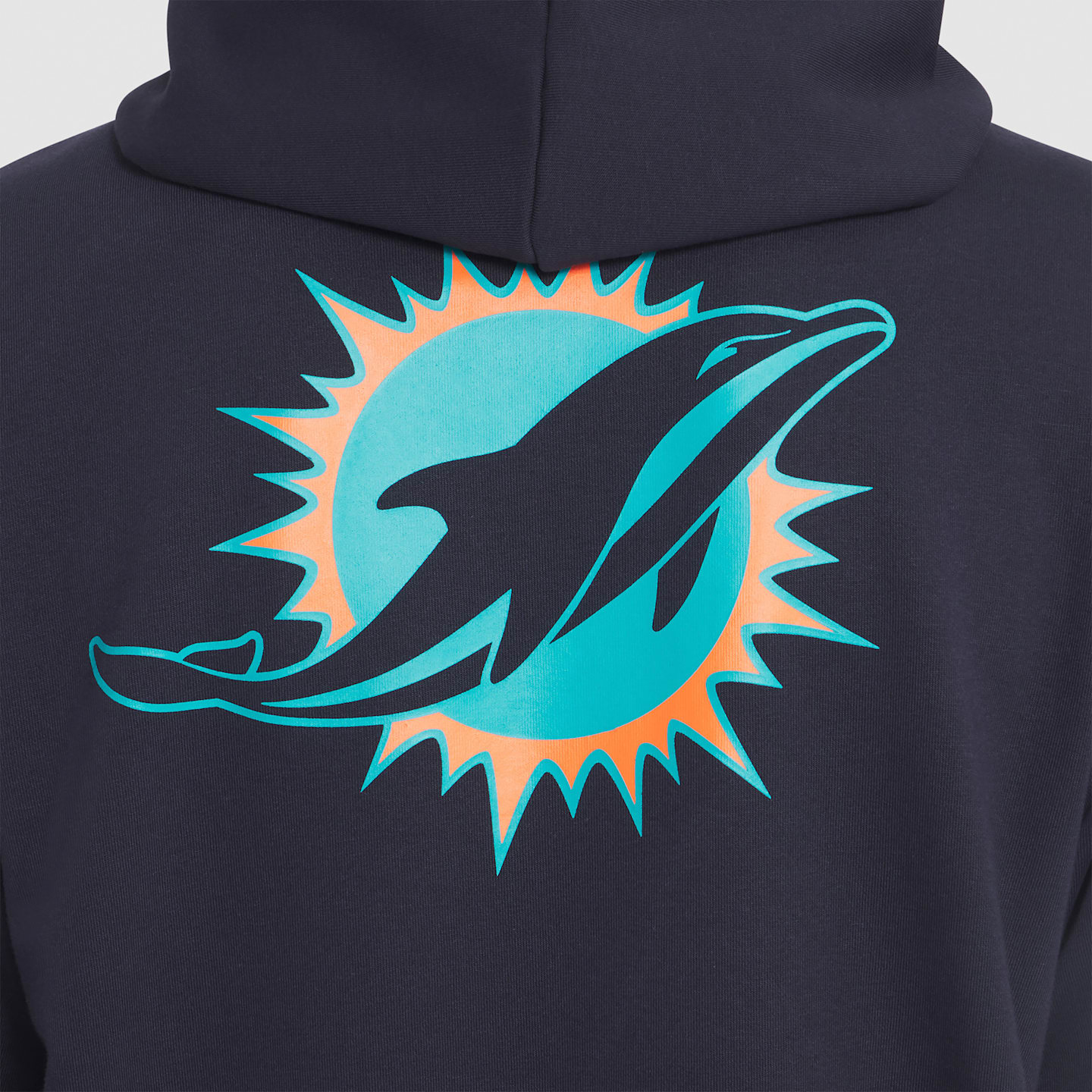 Мужское худи Nike Dri-FIT NFL Miami Dolphins Rivalries Collection Sideline, цвет: Тёмно-синий — фото 4