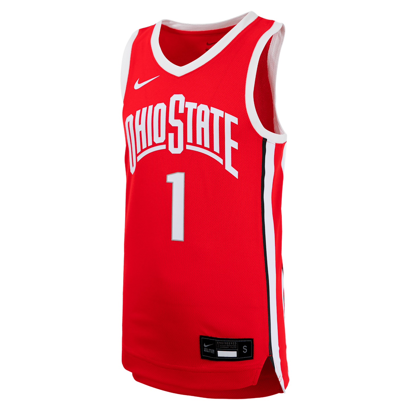 Детский топ Nike College (Ohio State) Basketball Jersey, цвет: Красный