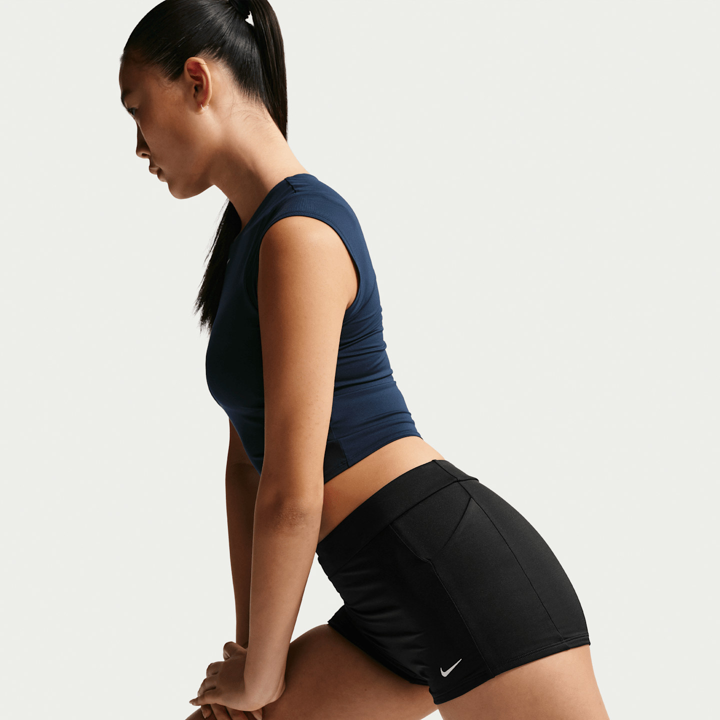 Купальник Kickshort — Nike, цвет: Чёрный — фото 4