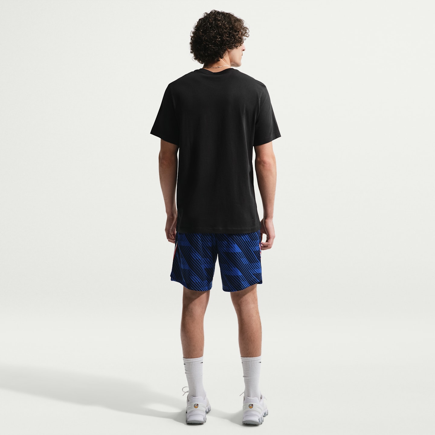 Мужская футбольная футболка Nike FFF, цвет: Чёрный — фото 5