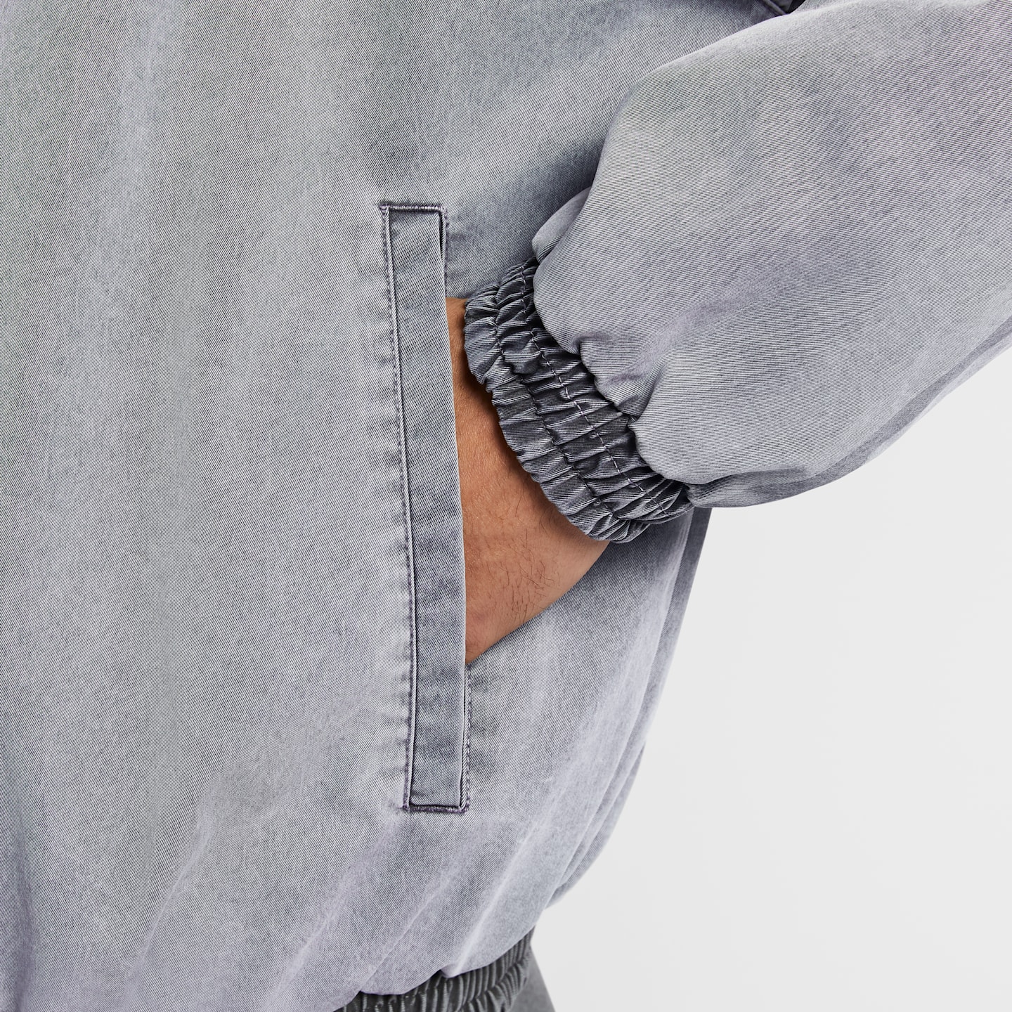 Мужская игровая куртка из тканого материала Nike Book Dri-FIT, цвет: Чёрный — фото 7