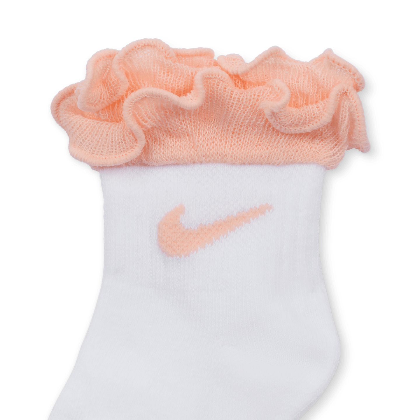 Носки с рюшами для малышей Nike, 6 пар, 12-24 мес, цвет: Разноцветный / Потёртый коралловый — фото 3