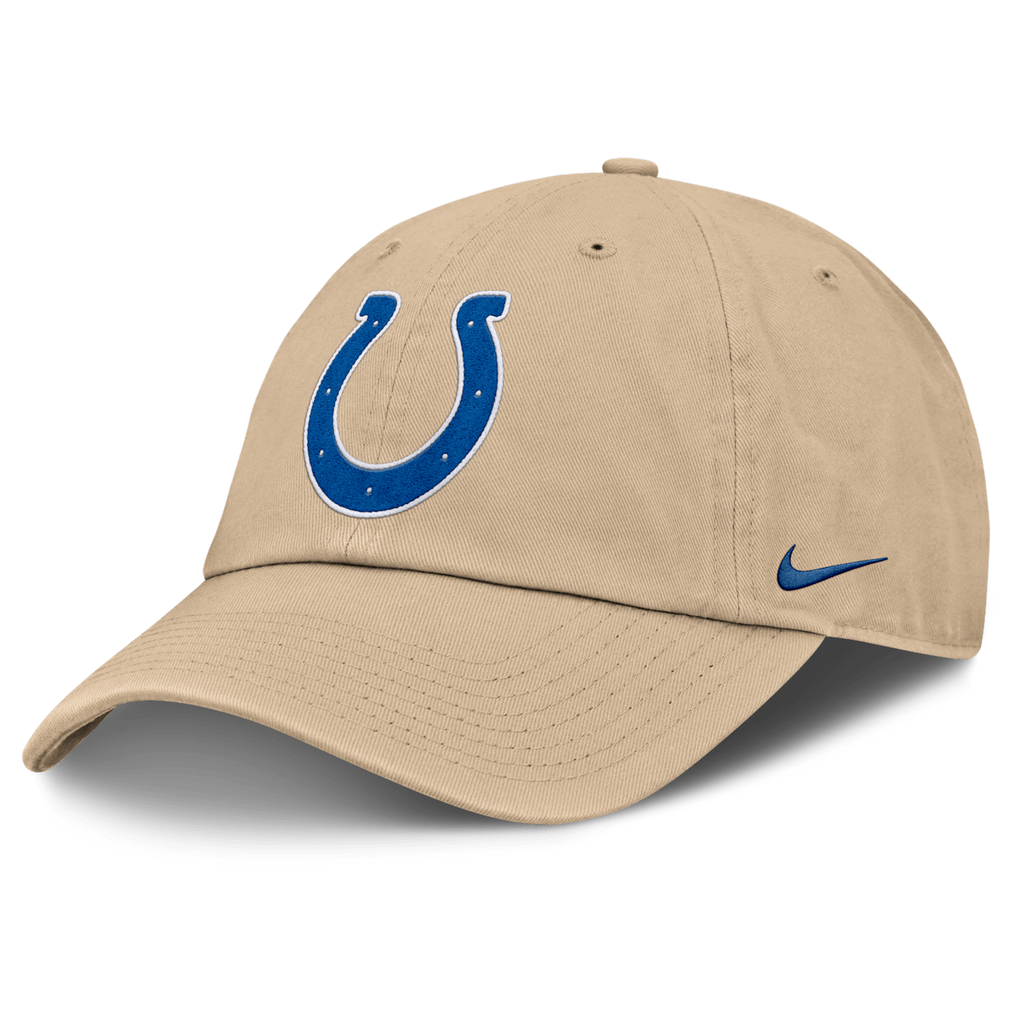 Мужская регулируемая кепка Nike Indianapolis Colts Club NFL, цвет: Пустынный — фото 1