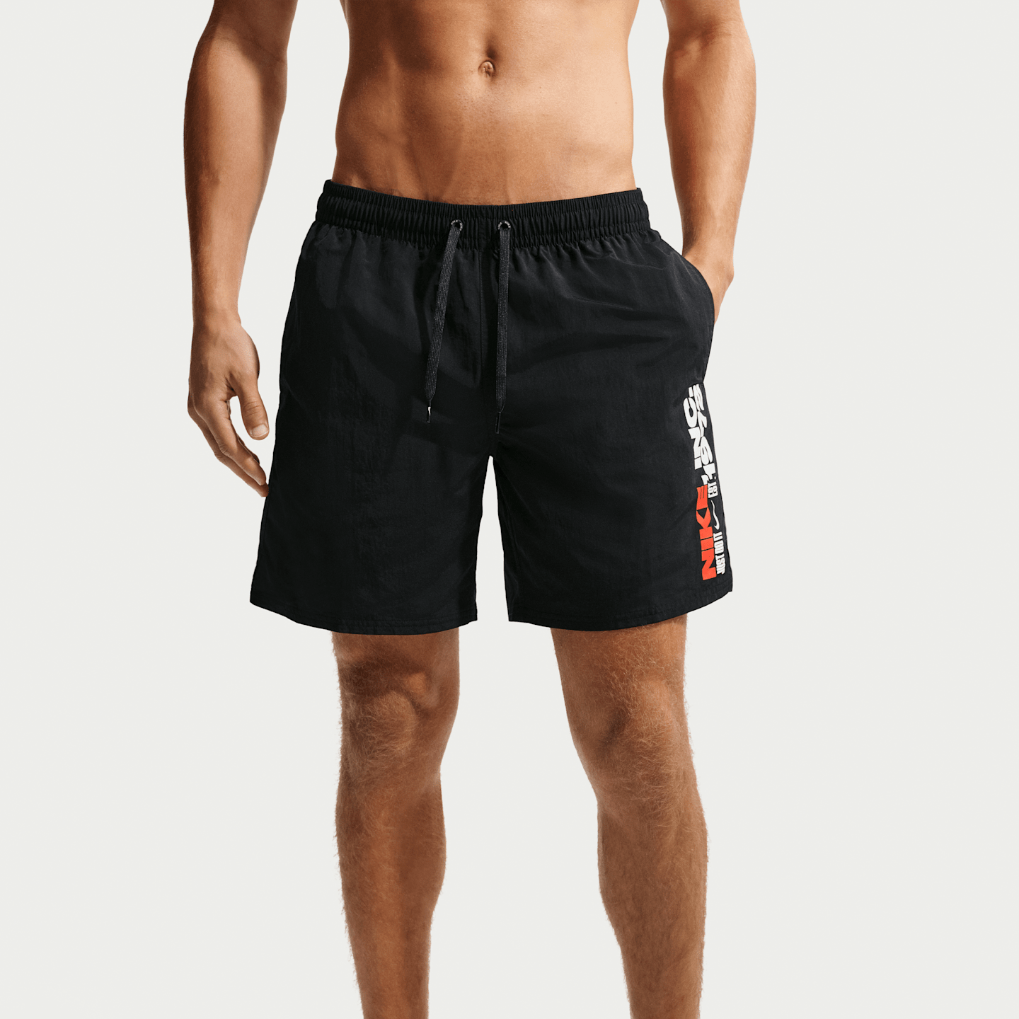 Мужские плавательные шорты Nike Swim Breaker, 7", на полной подкладке, цвет: Чёрный — фото 2