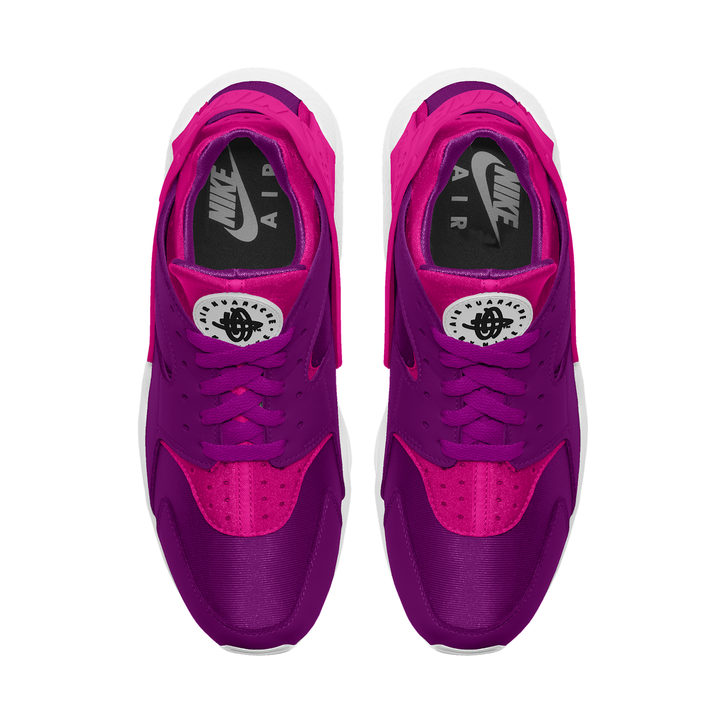Женские кроссовки Nike Air Huarache By You Custom, цвет: Разноцветный — фото 4