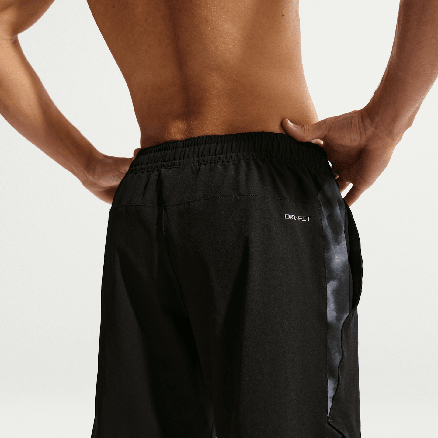 Мужские плавательные шорты Nike Swim Contend, 7", со вшитыми трусами, цвет: Чёрный — фото 3