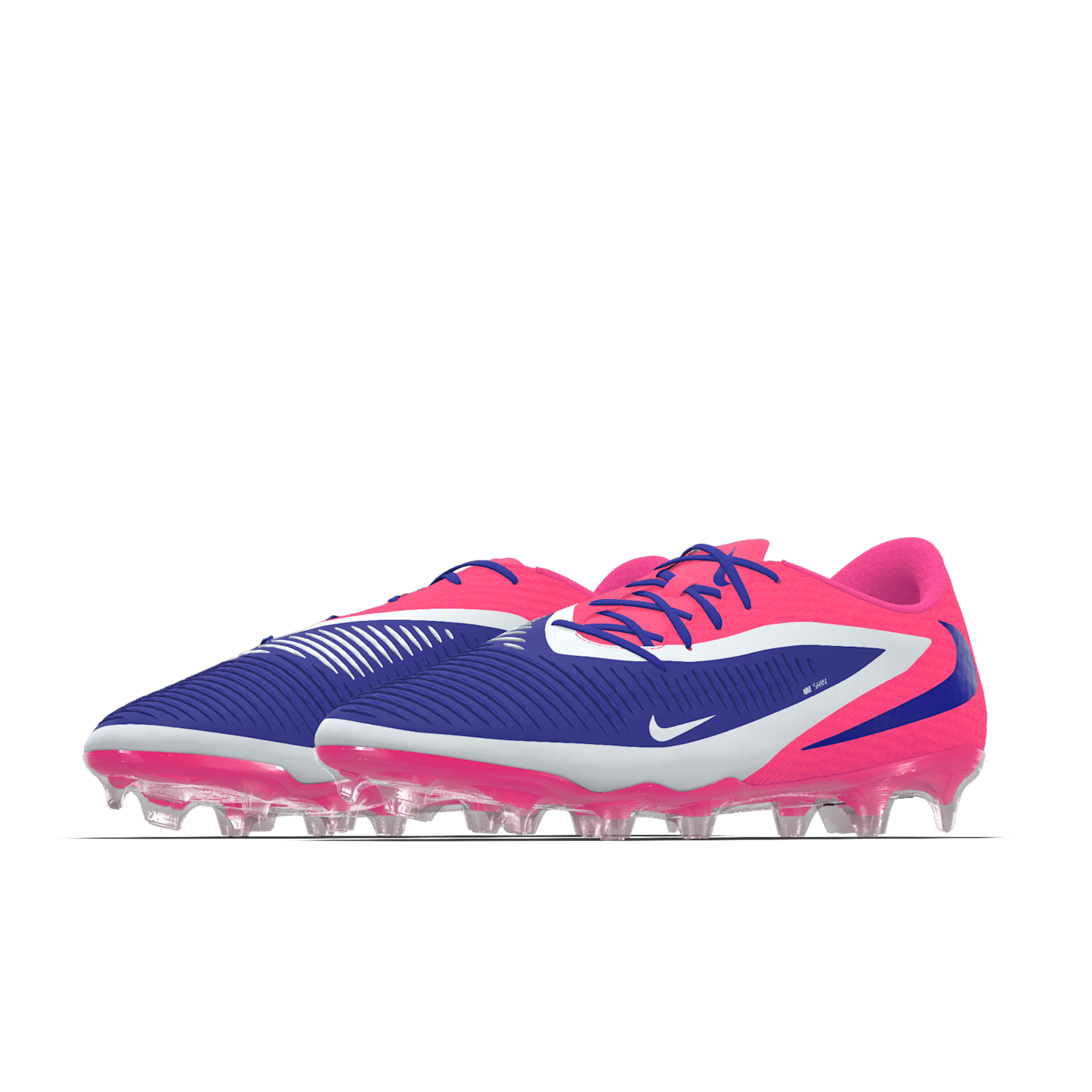 Мужские бутсы Nike Phantom 6 Low Academy By You Custom Multi-Ground Soccer Cleats, цвет: Разноцветный — фото 2
