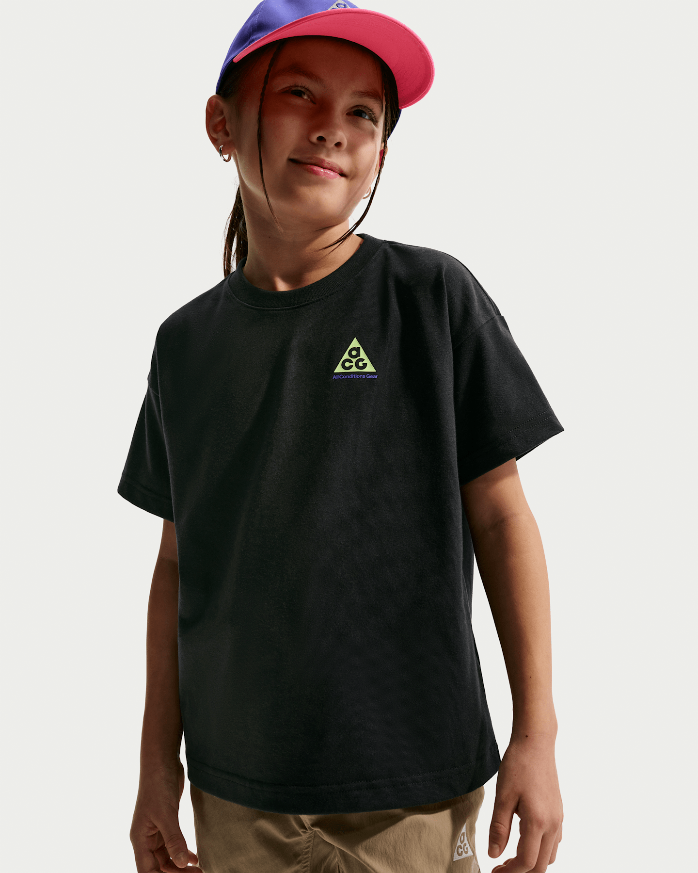 Детская футболка Nike ACG Dri-FIT Max90, цвет: Чёрный — фото 10
