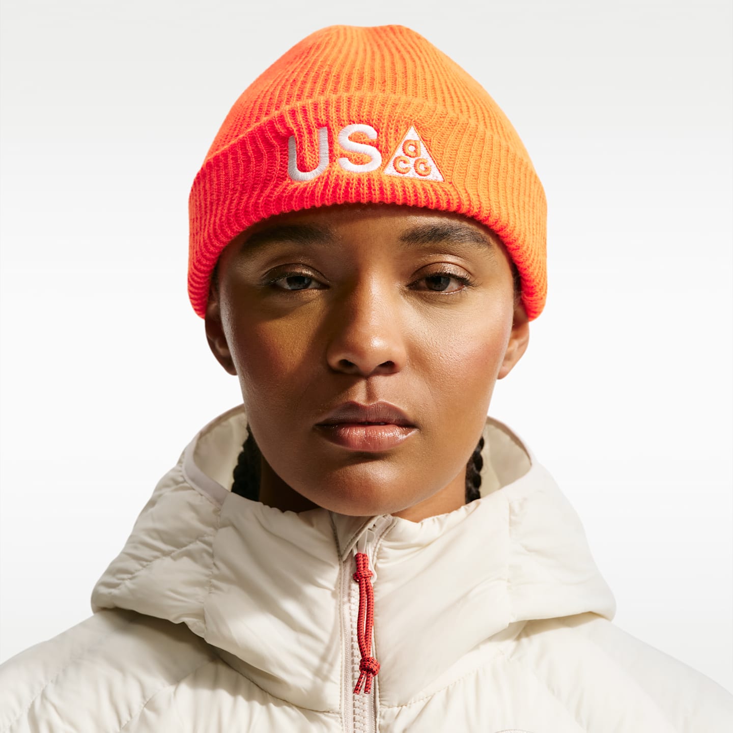 Шапка Nike ACG USA Terra, цвет: Оранжевый — фото 3
