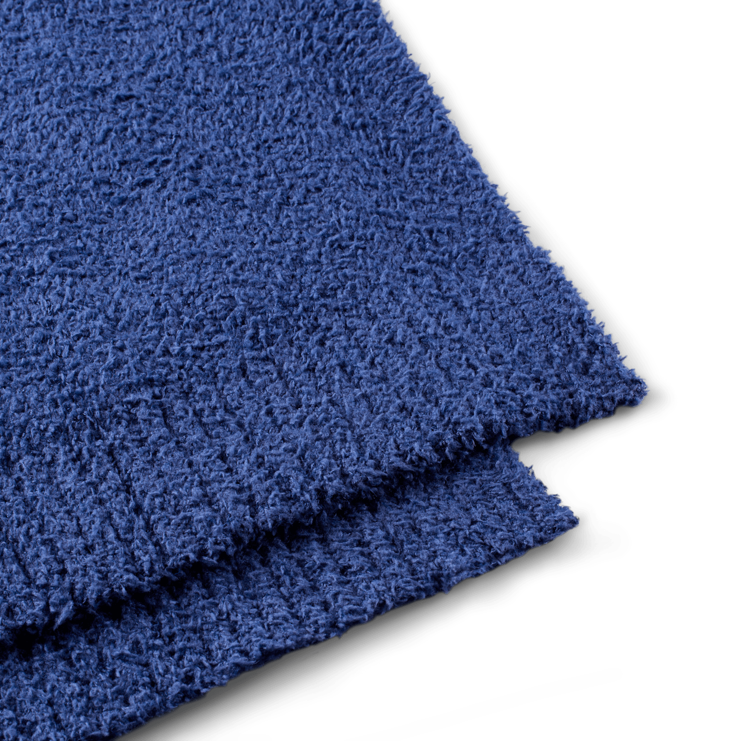 Плед Nike Sportswear Phoenix Cozy Bouclé Oversized Knit Blanket, цвет: Полуночный тёмно-синий — фото 2