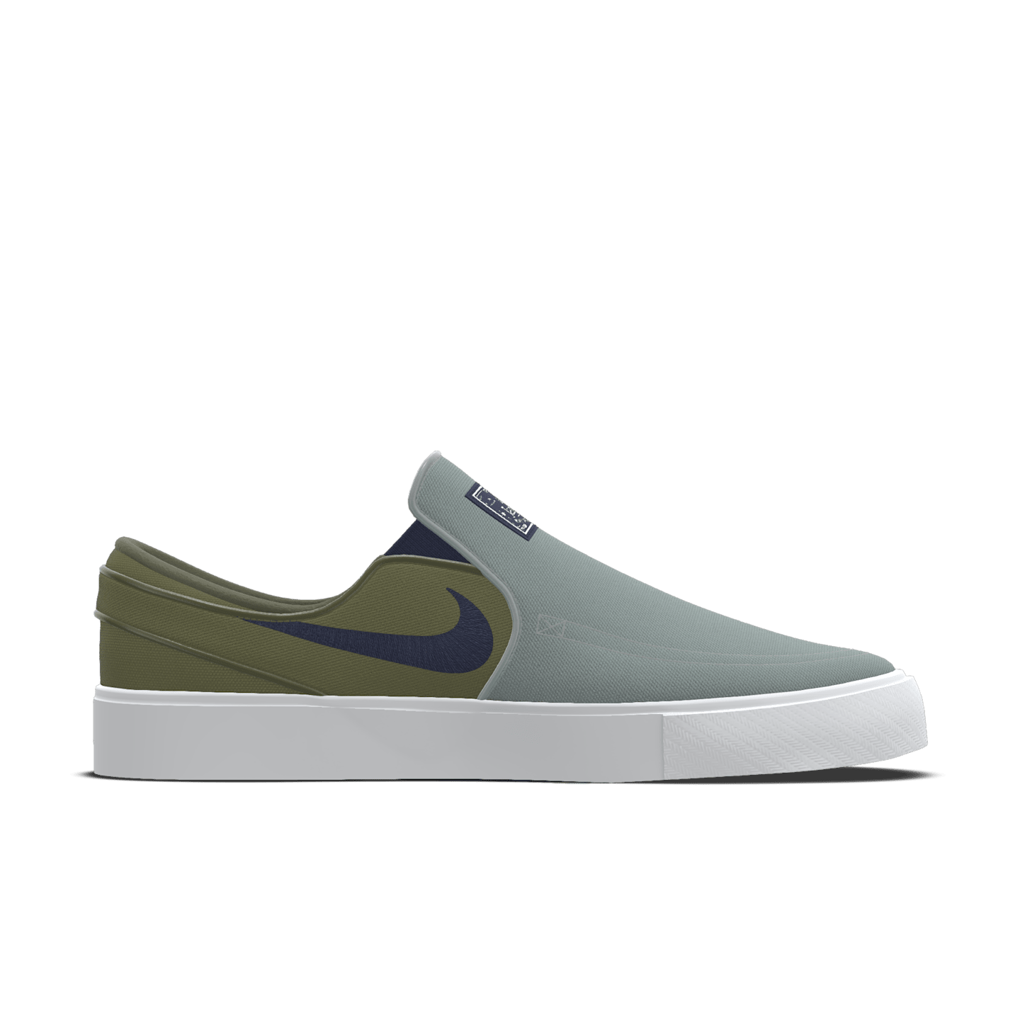 Мужские кроссовки Nike SB Zoom Janoski Slip By You Custom Skate, цвет: Разноцветный — фото 3
