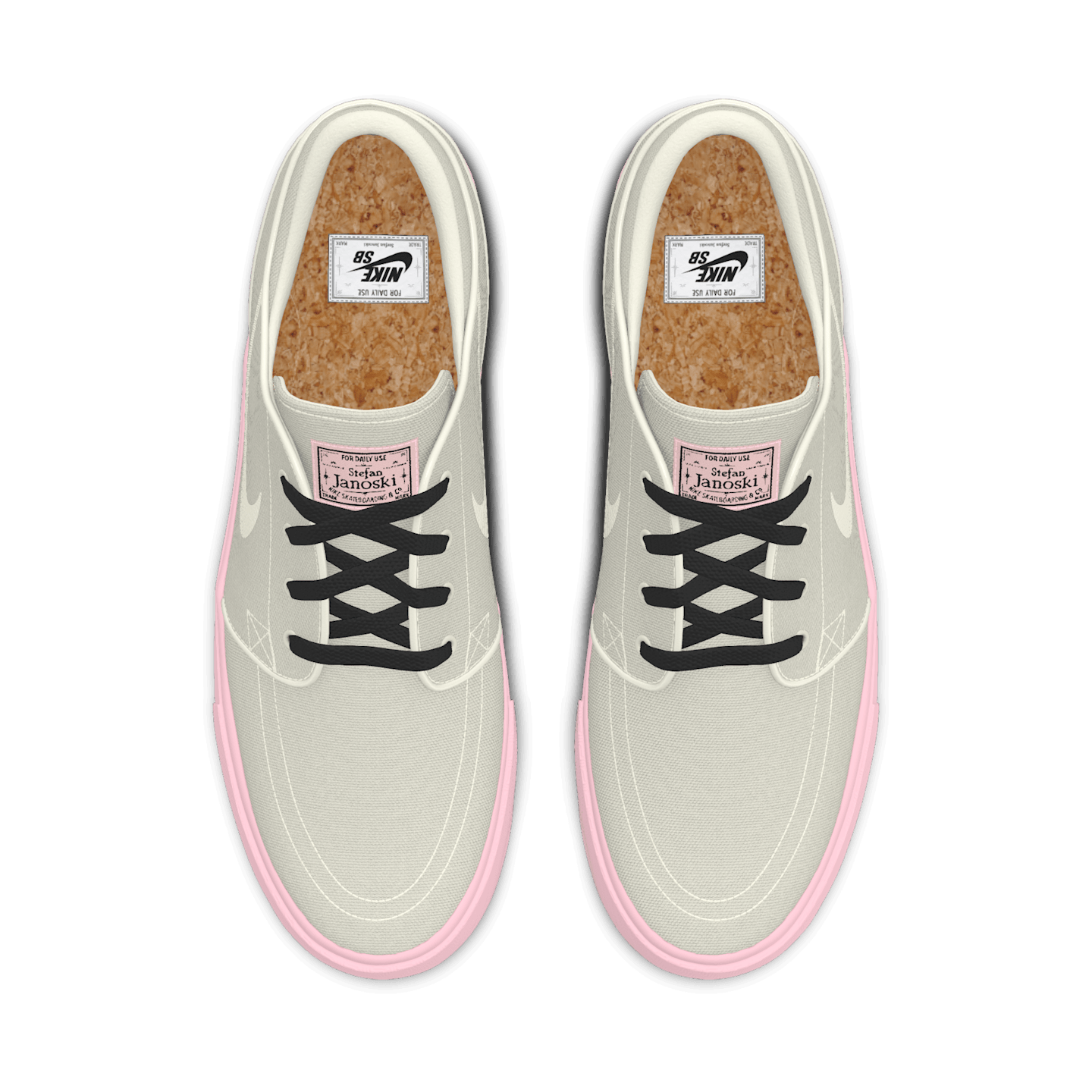 Мужские кроссовки Nike SB Zoom Janoski OG By You Custom Skate, цвет: Разноцветный — фото 4