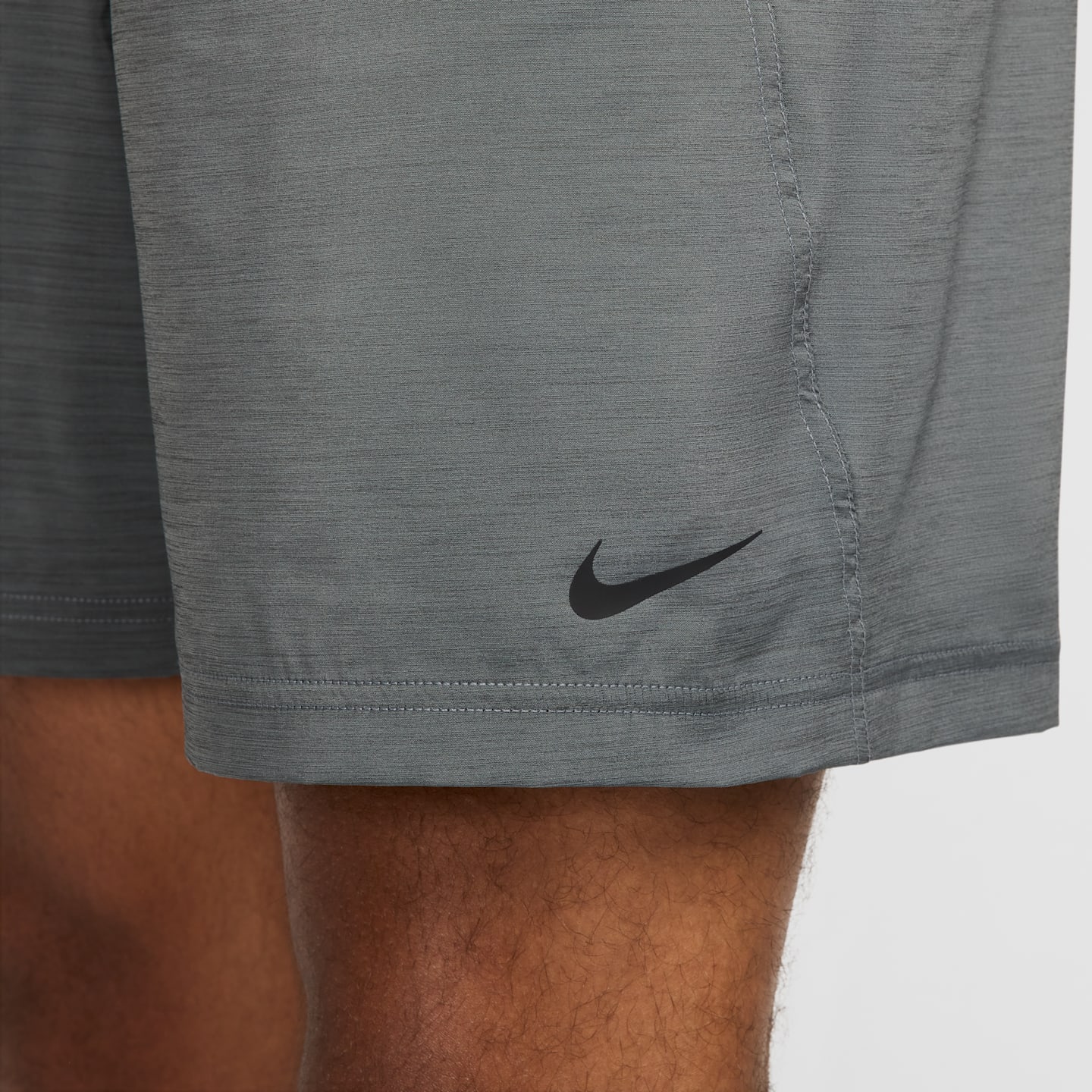 Мужские универсальные шорты Nike Form Dri-FIT 7" без подкладки, цвет: Чёрный / Дымчатый серый — фото 5