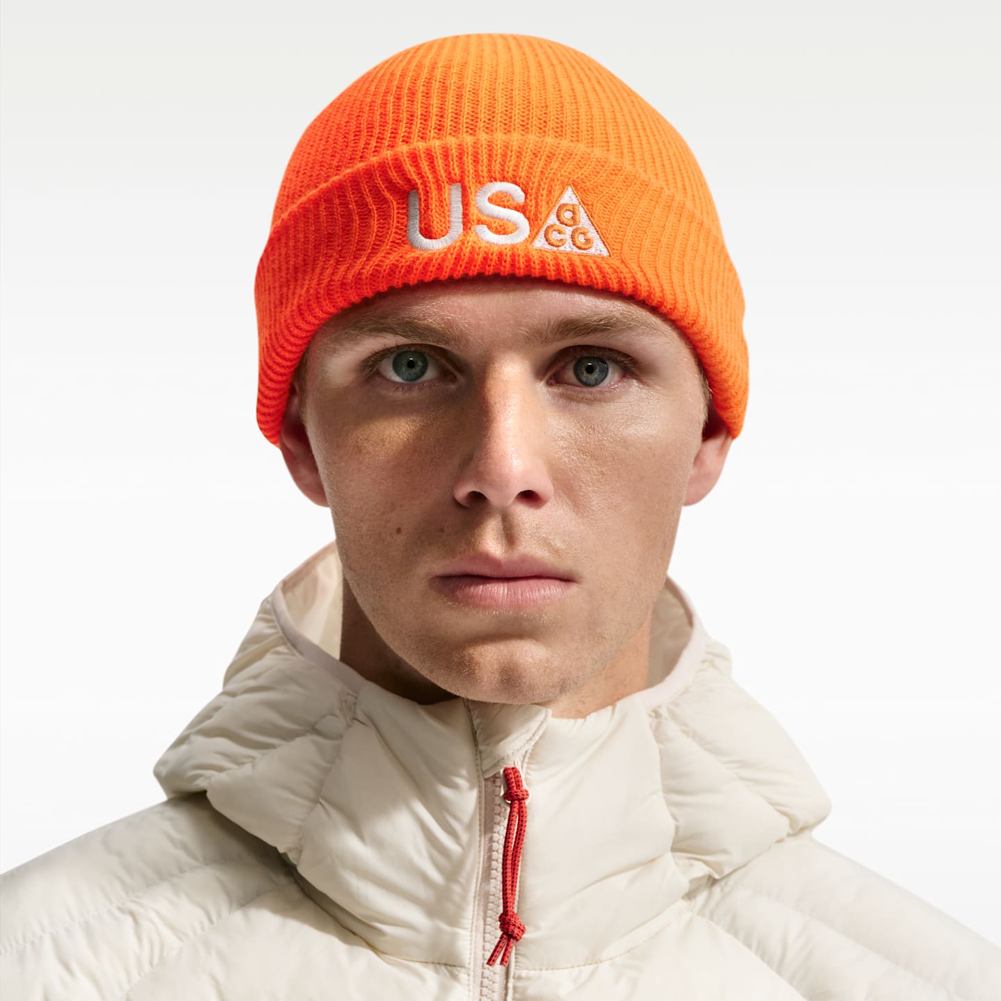 Шапка Nike ACG USA Terra, цвет: Оранжевый — фото 1