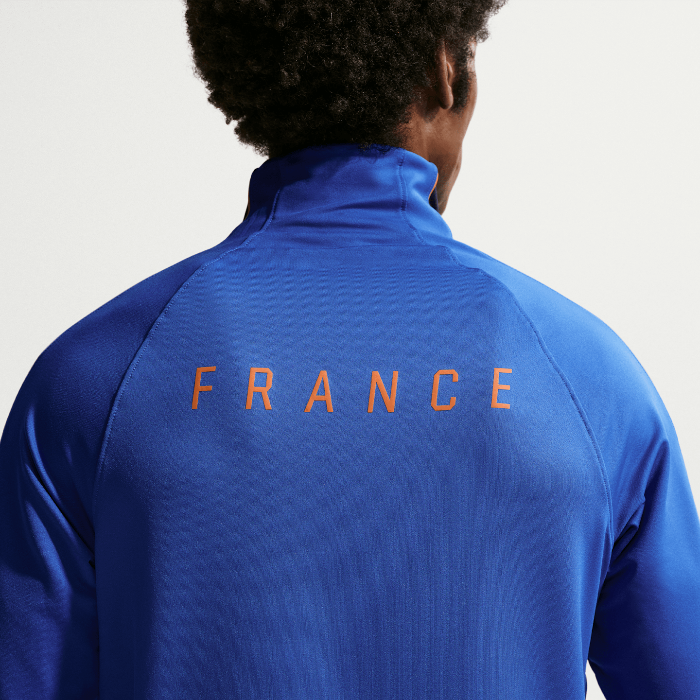 Мужские топы FFF Strike Nike Dri-FIT Soccer Drill Top, цвет: Королевский синий / Синий — фото 2