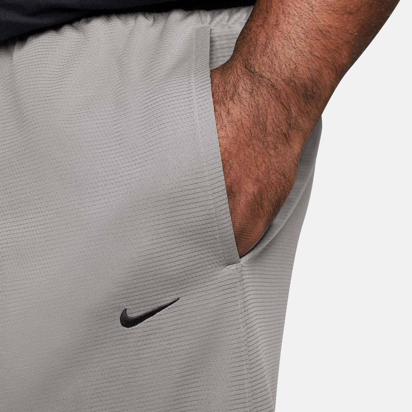 Мужские баскетбольные шорты Nike Dri-FIT DNA, цвет: Холодный серый / Чёрный — фото 11