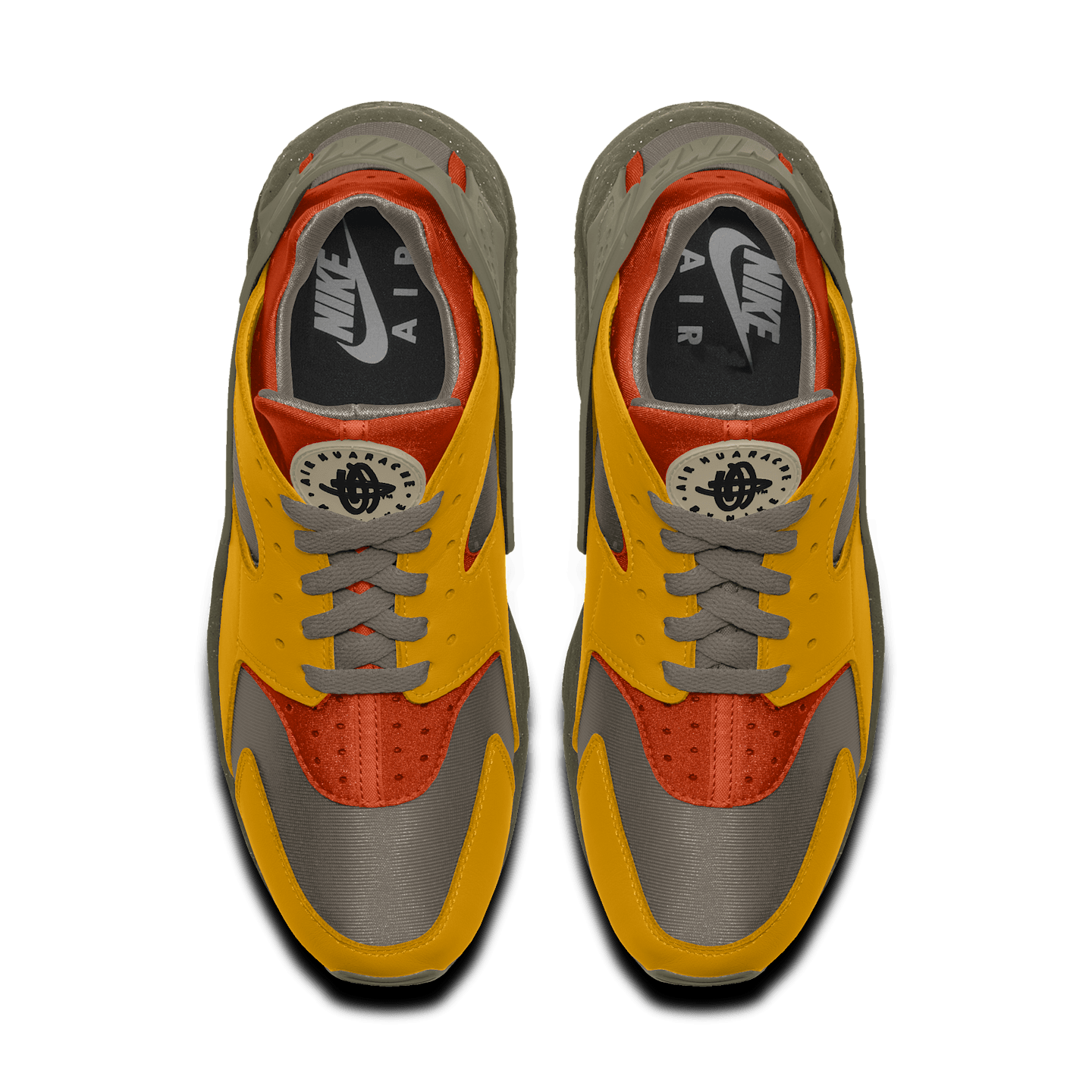 Мужские кроссовки Nike Air Huarache By You Custom, цвет: Разноцветный — фото 4