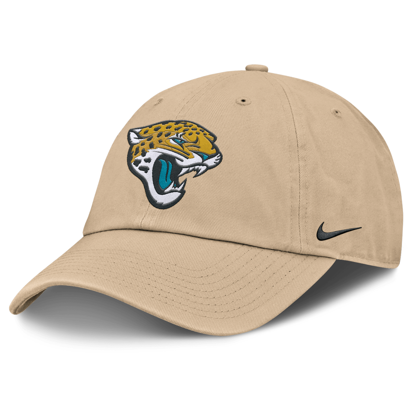 Мужская регулируемая кепка Nike Jacksonville Jaguars Club NFL, цвет: Пустынный — фото 1