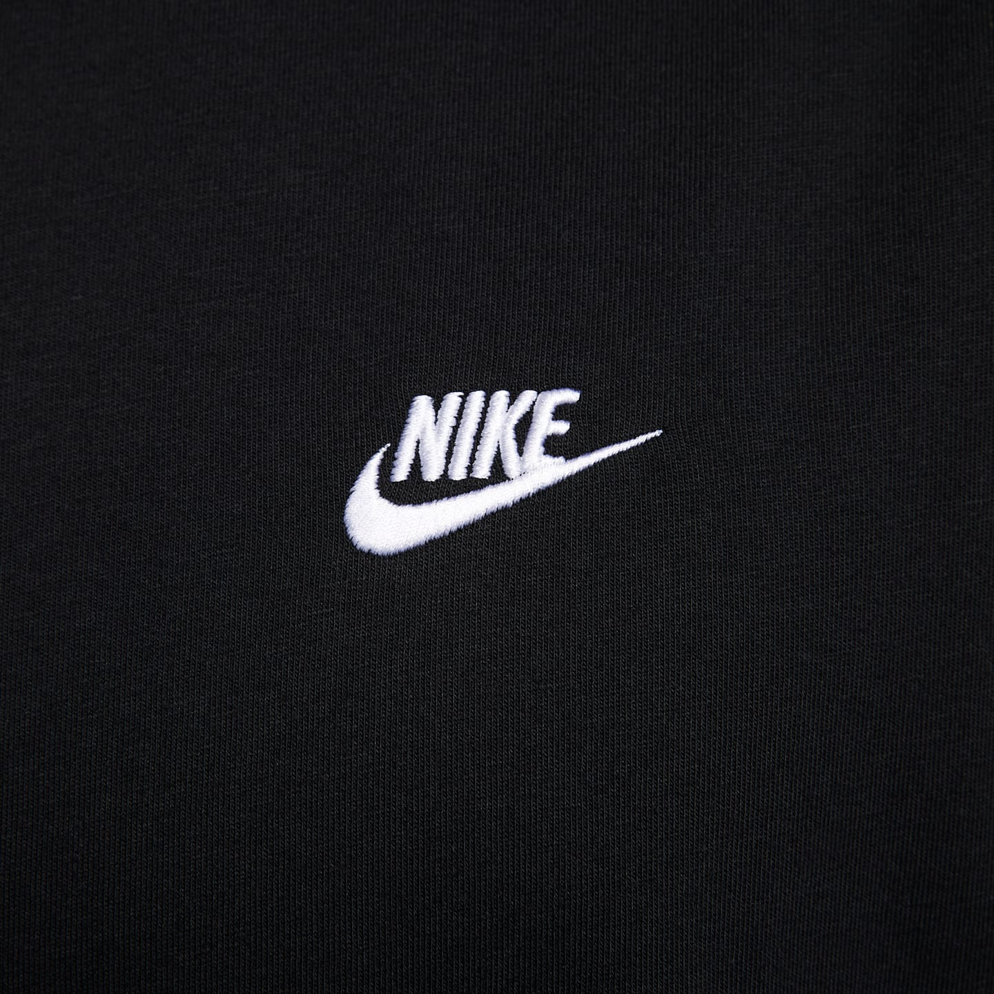 Мужская футболка Nike Sportswear Club, цвет: Чёрный — фото 4