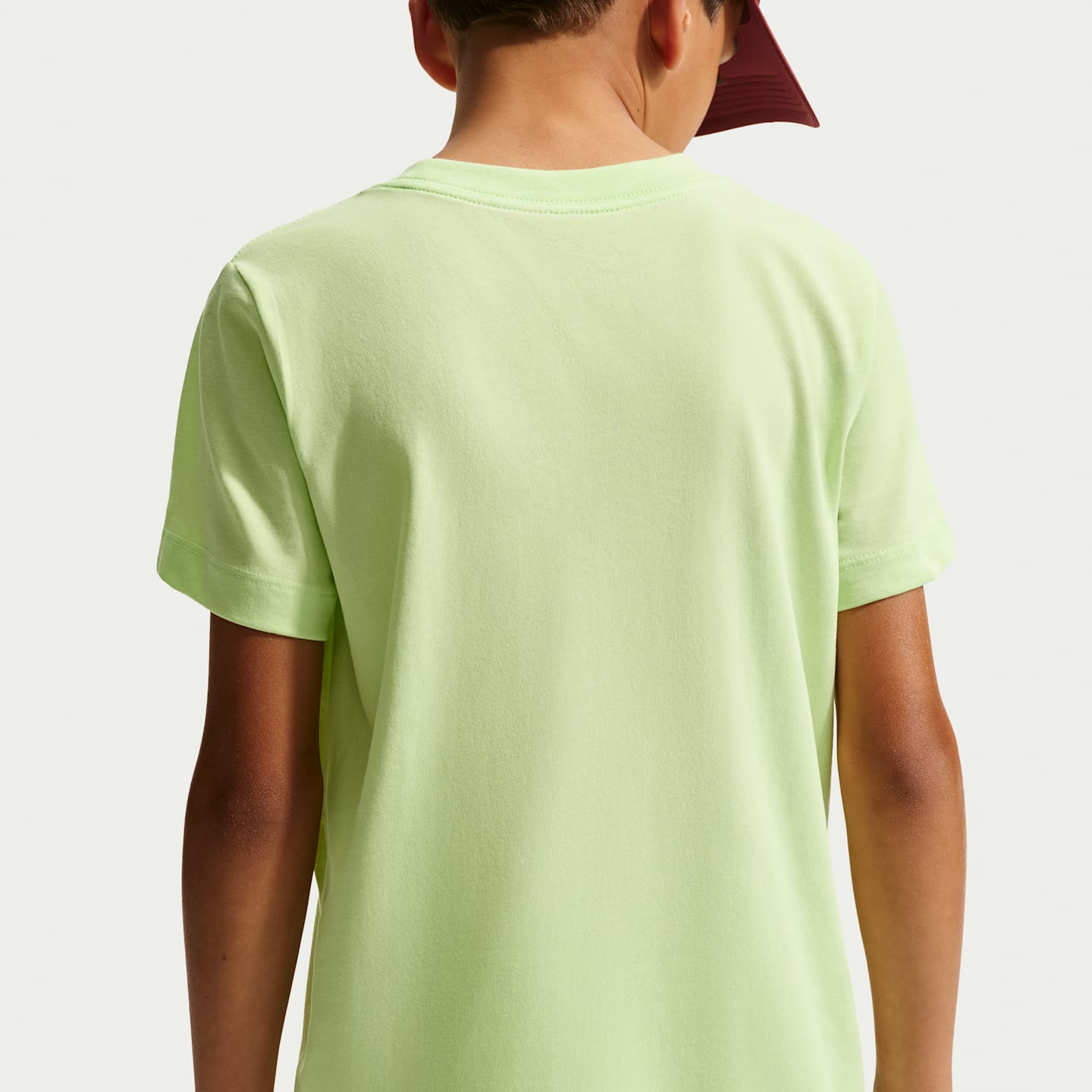 Детская футболка Nike Kylian Mbappé Dri-FIT, цвет: Светлый лаймовый — фото 2