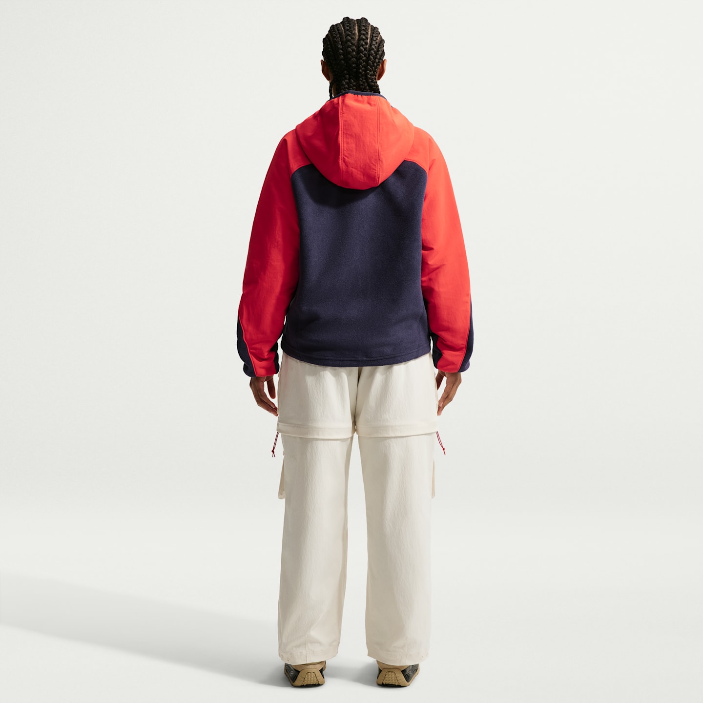 Женская куртка на молнии Nike ACG x United States Olympic Team, цвет: Обсидиановый / Красный — фото 5