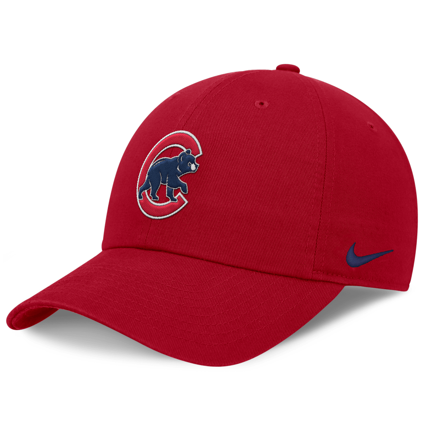 Мужская регулируемая бейсболка Nike Chicago Cubs Evergreen Club MLB, цвет: Красный — фото 1